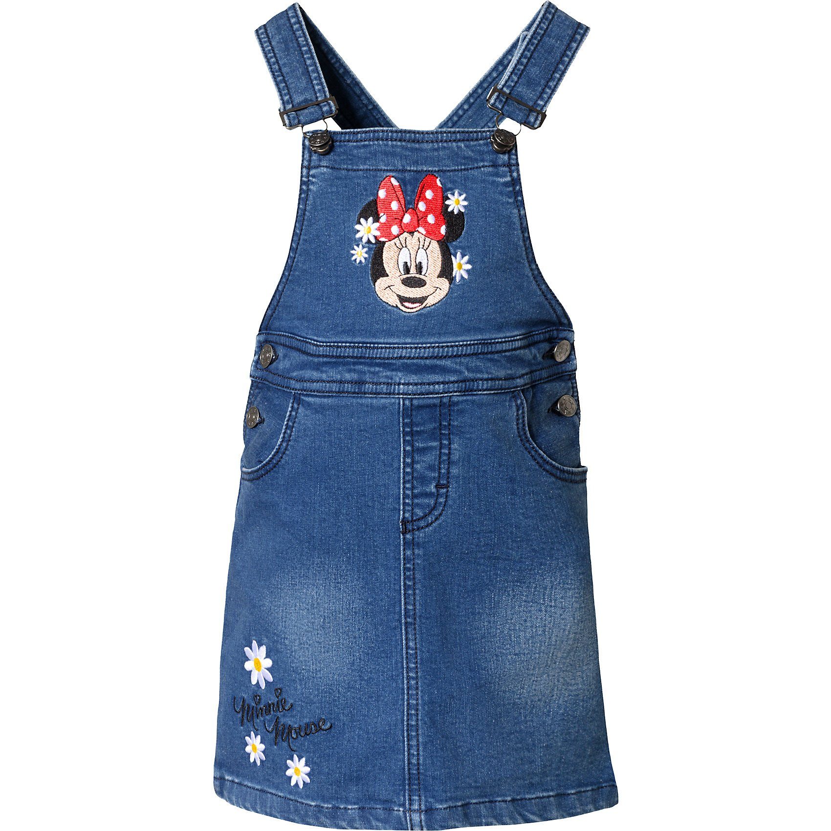 Disney Minnie Mouse Kinder Jeans Latzkleid mit Stickerei online kaufen