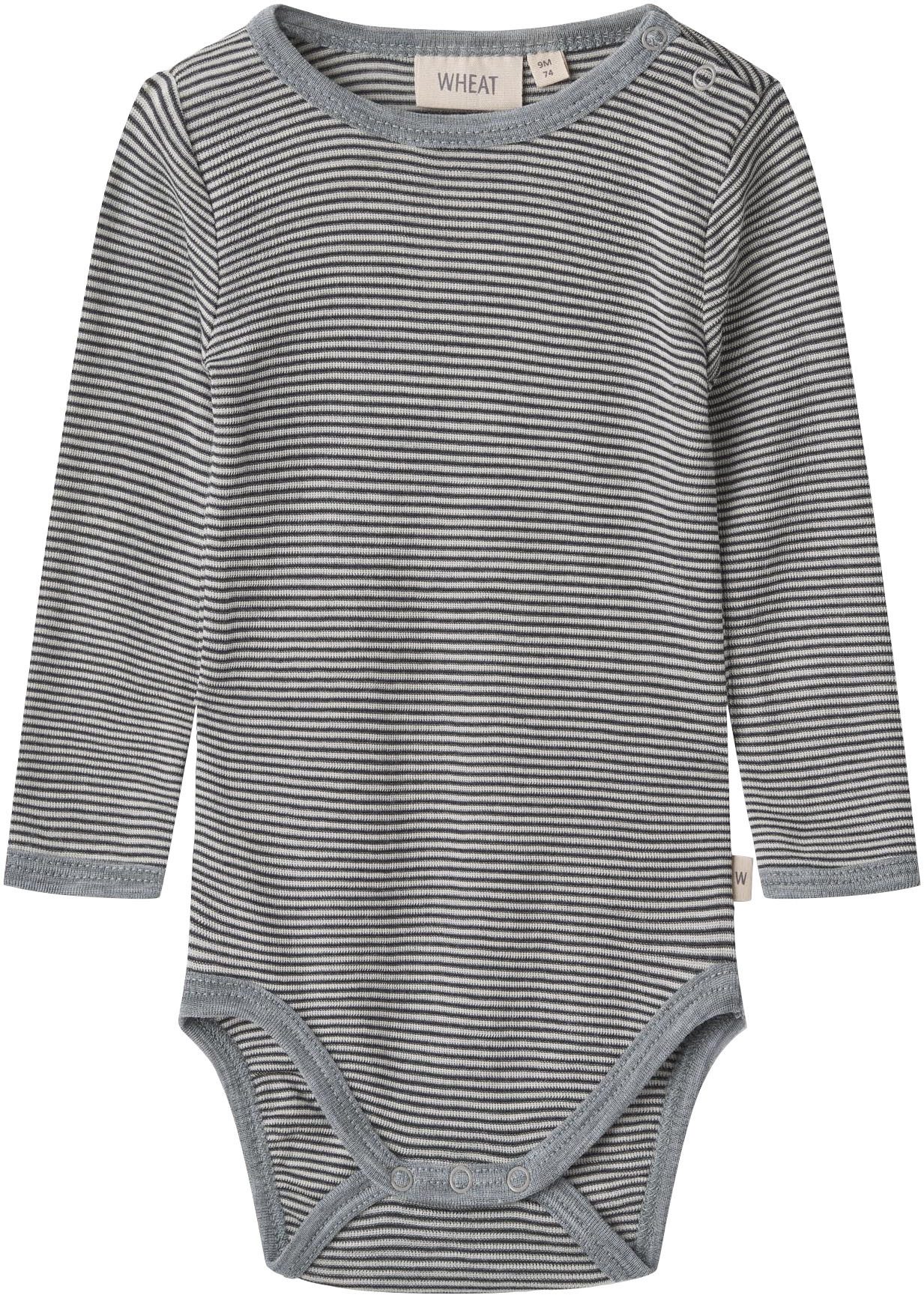 WHEAT Body Wool Body L/S Lucca aus reiner Merinowolle