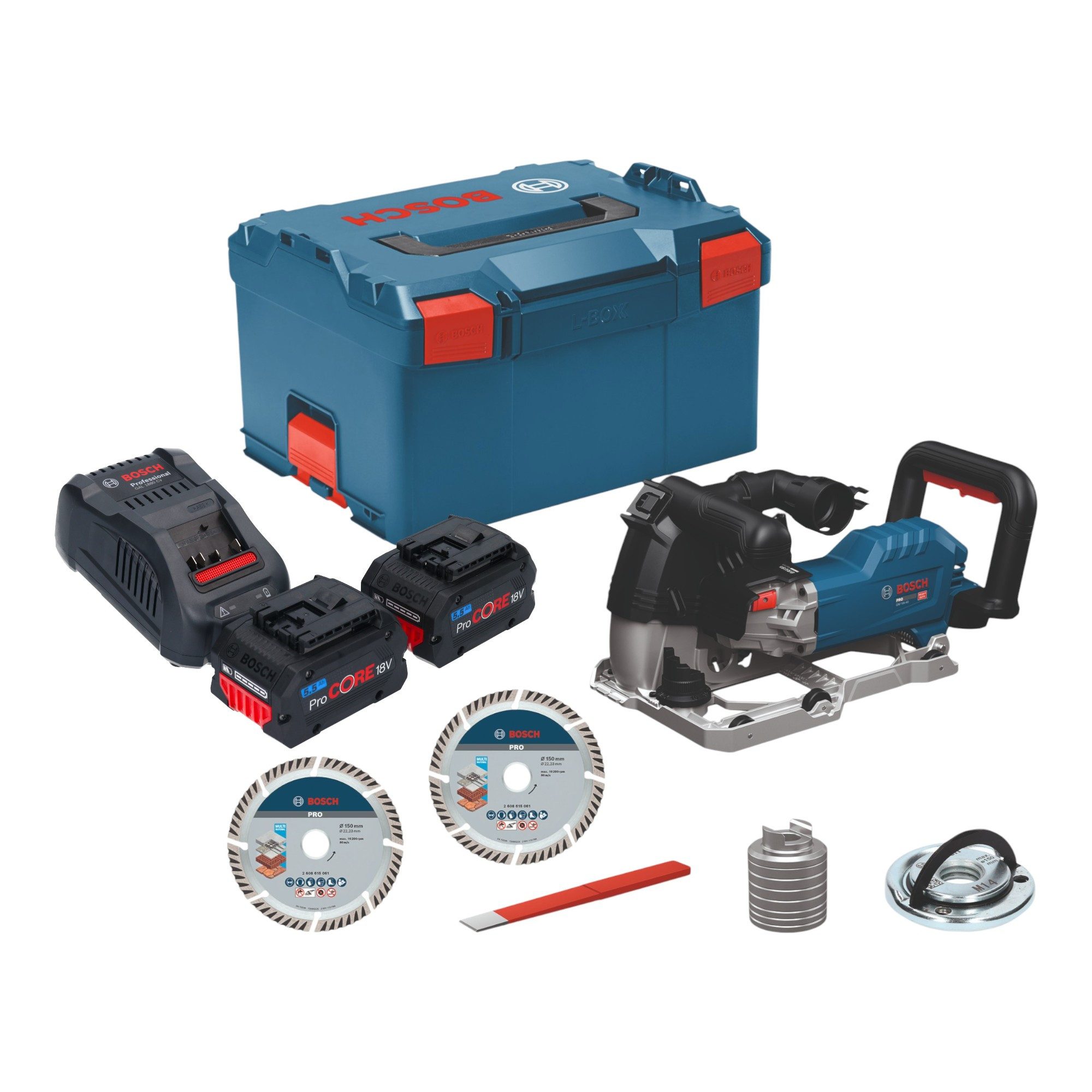Bosch Professional Nutfräse GNF 18V-40 Akku Mauernutfräse 18 V 40 mm Brushless