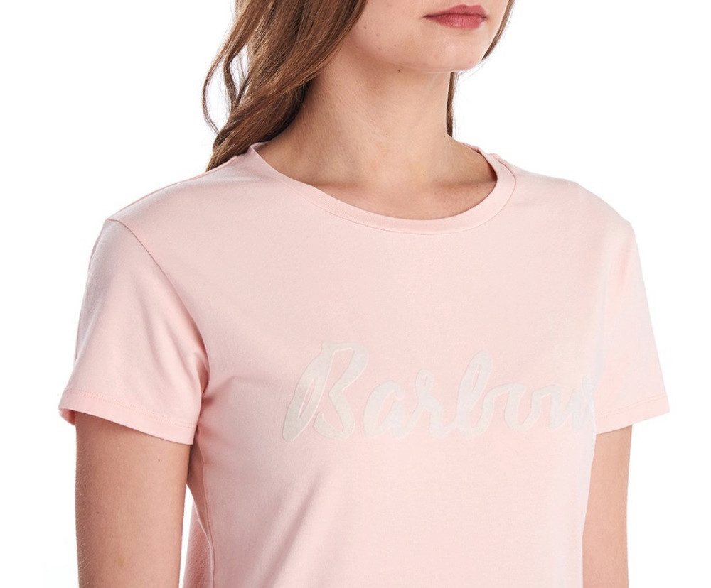 Barbour Outdoorhemd BARBOUR Rebecca Tshirt Pale Coral