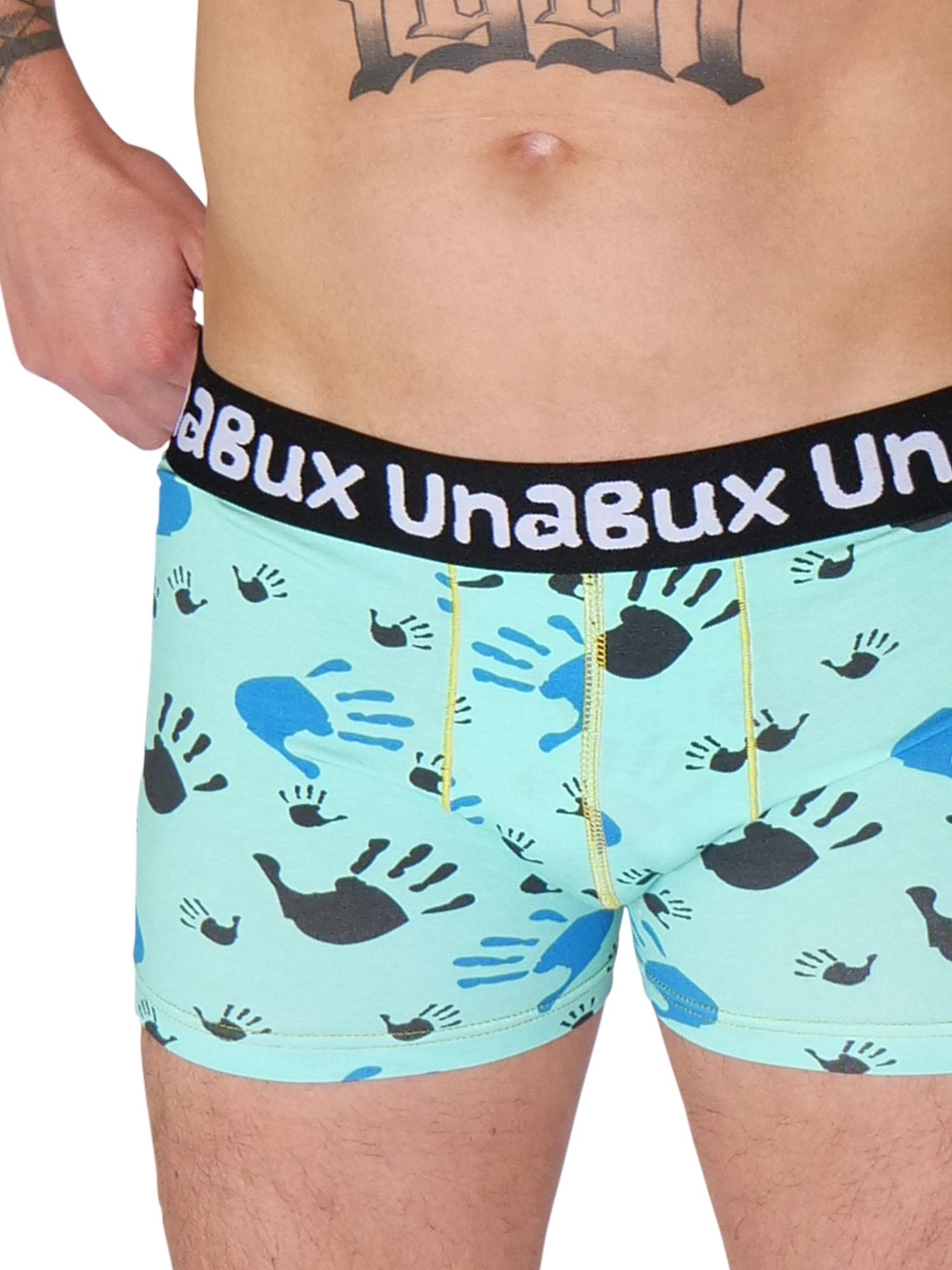 Retro Mix Boxer FIVE Briefs FINGERS UnaBux Pants RUPERT (2-St)