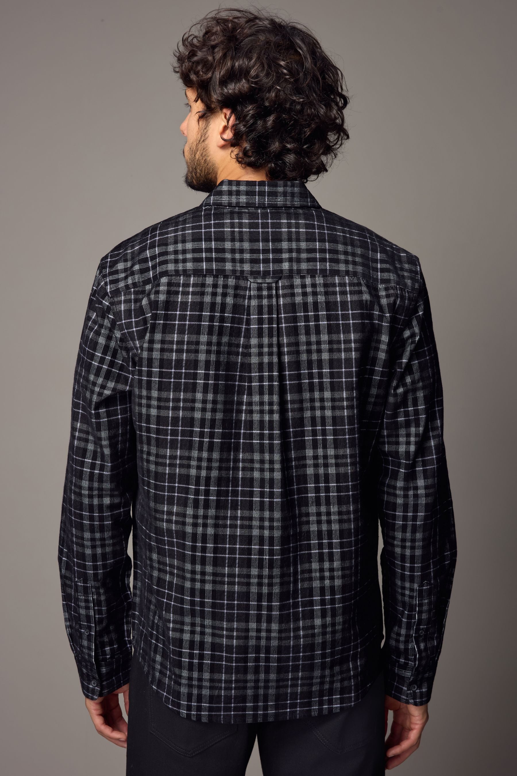Next Langarmhemd Langarm-Cordhemd im Cowboy-Stil (1-tlg) günstig online kaufen