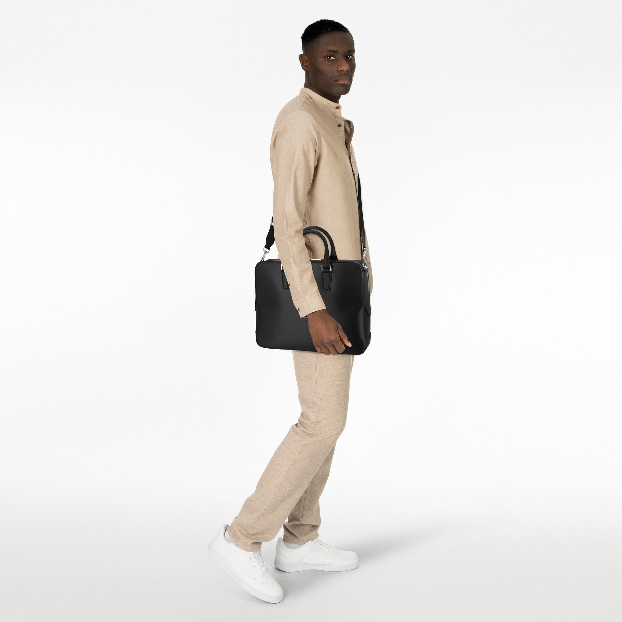 BOSS Aktentasche Luminary, Leder