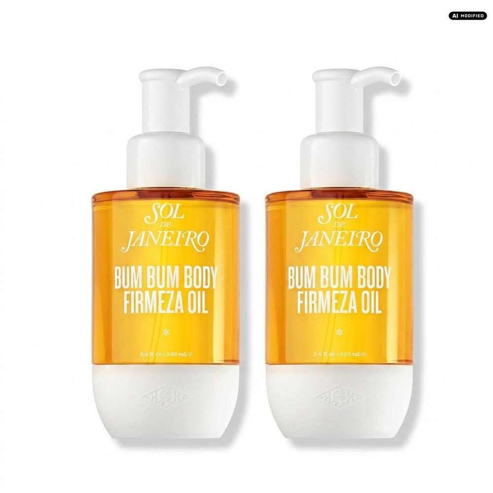 Sol de Janeiro Körperöl Sol de Janeiro Bum Bum Body Firmeza Oil 2er Set, Praktisches 2er Set für die tägliche Körperpflege
