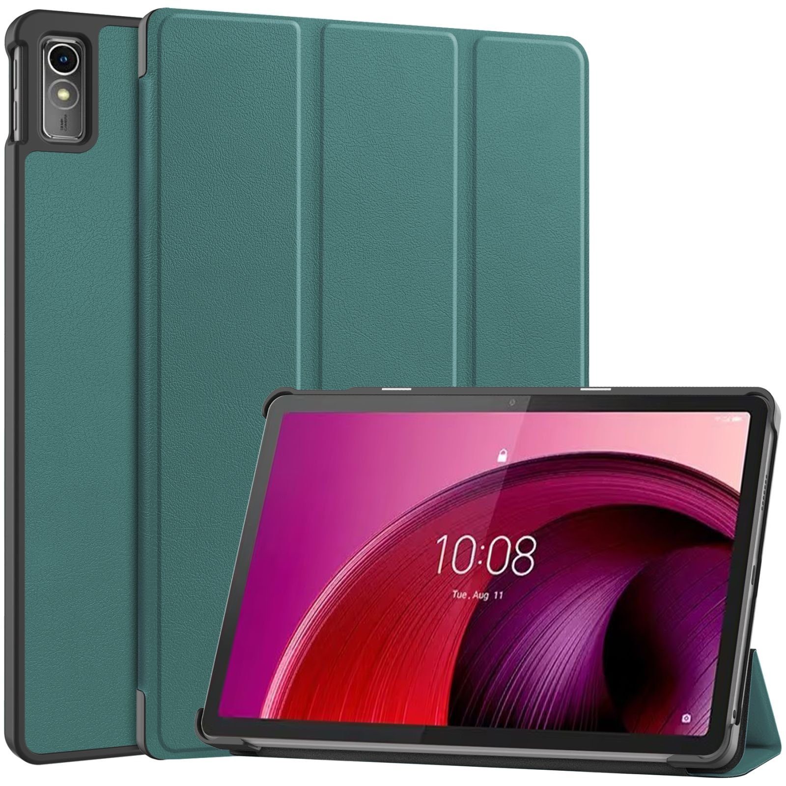 Lobwerk Tablet-Hülle Schutzhülle für Lenovo Tab M10 5G TB-360ZU 2023 10.6 Zoll, Wake & Sleep Funktion, Sturzdämpfung, Aufstellfunktion
