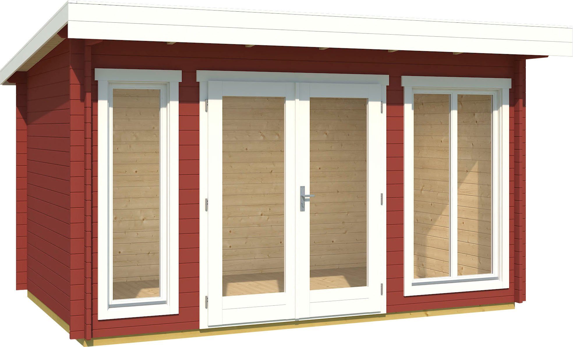 LASITA MAJA Gartenhaus DORSET, BxT: 430x320 cm, (Set, inkl. Fussbodenbretter zum verlegen)