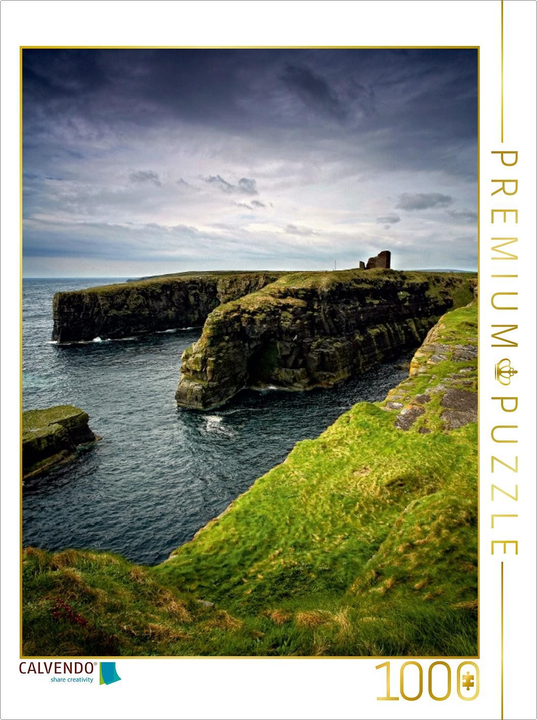 CALVENDO Puzzle CALVENDO Puzzle Old Wick Castle, Caithness, Schottland, 1000 Teile Le, 1000 Puzzleteile