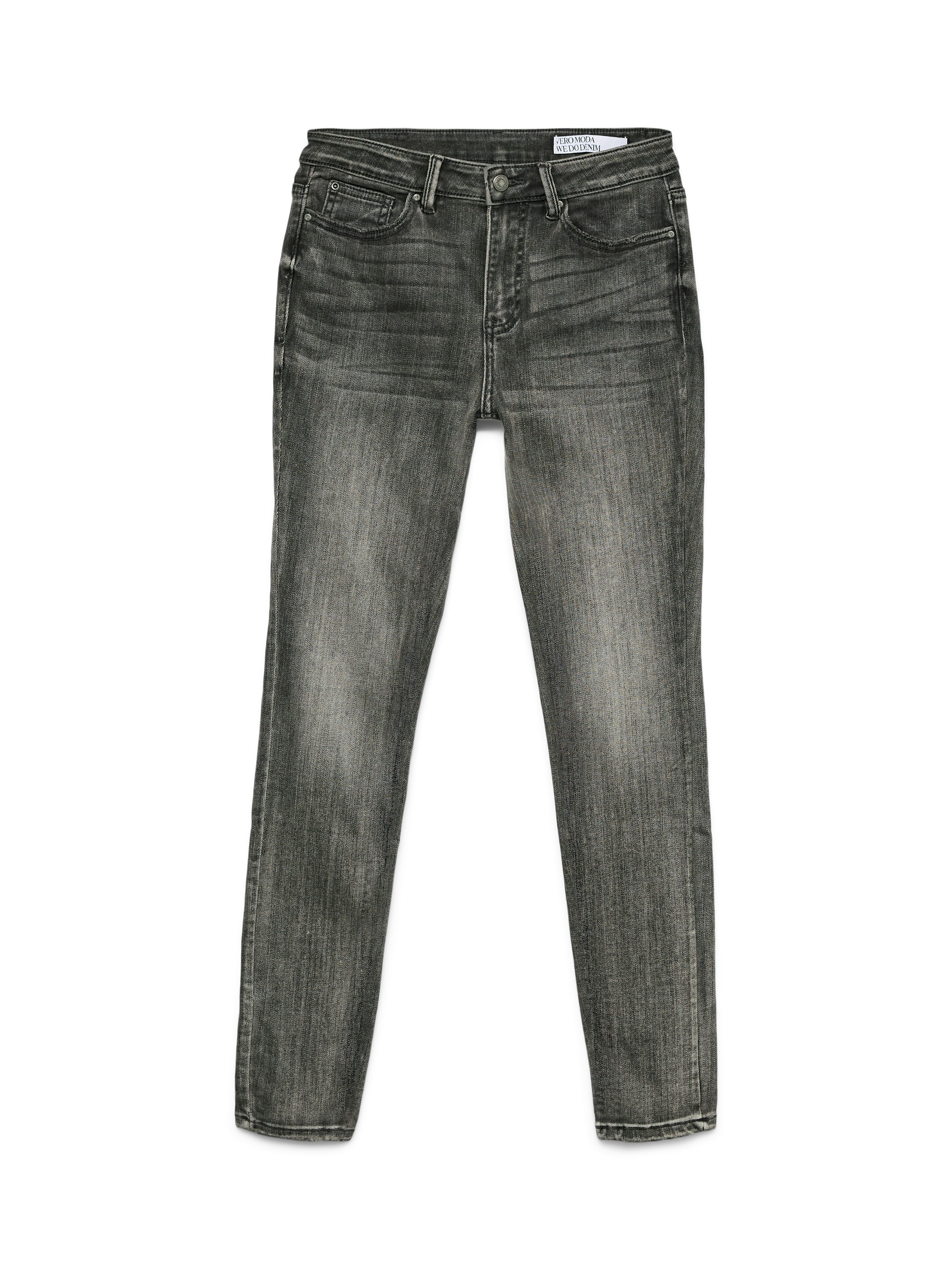 Vero Moda Skinny-fit-Jeans VMFLASH MR SKINNY JEANS LI213 NOOS Baumwollmischung mit Stretch, regular waist, skinny fit