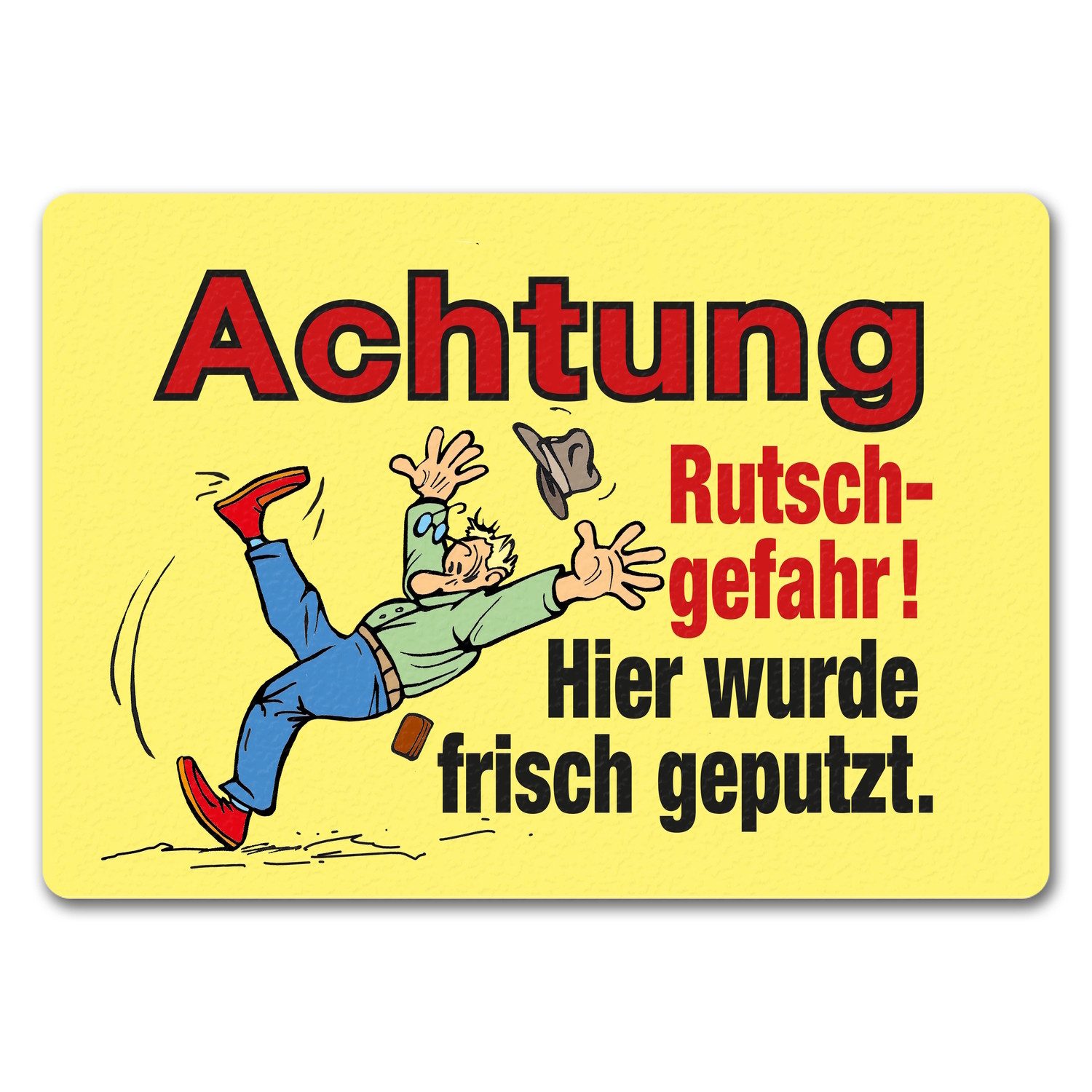 Fußmatte Rutschiger Boden Fußmatte in 35x50 cm ohne Rand
