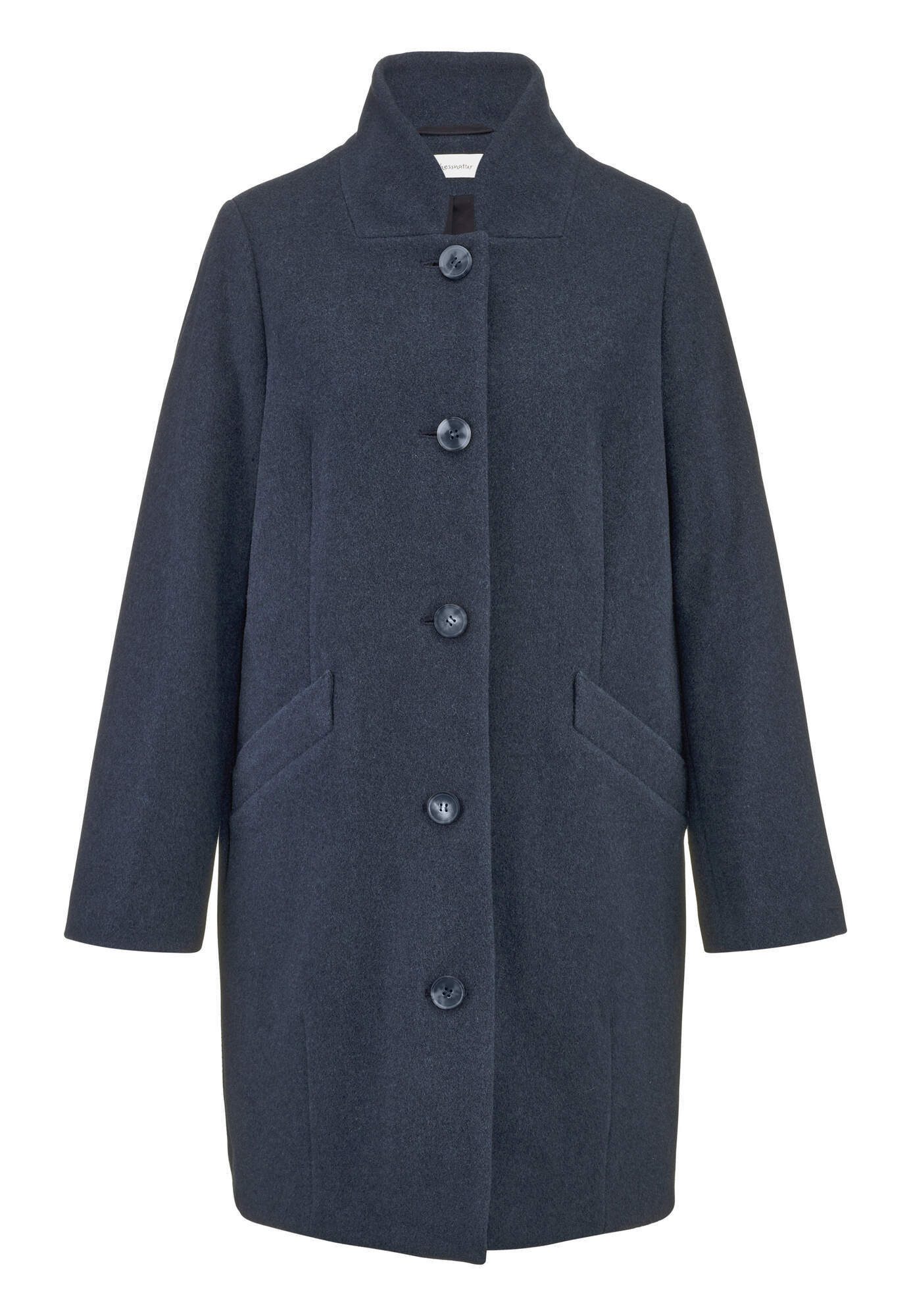 Hessnatur Wintermantel aus reiner Bio-Merinowolle (1-tlg) günstig online kaufen