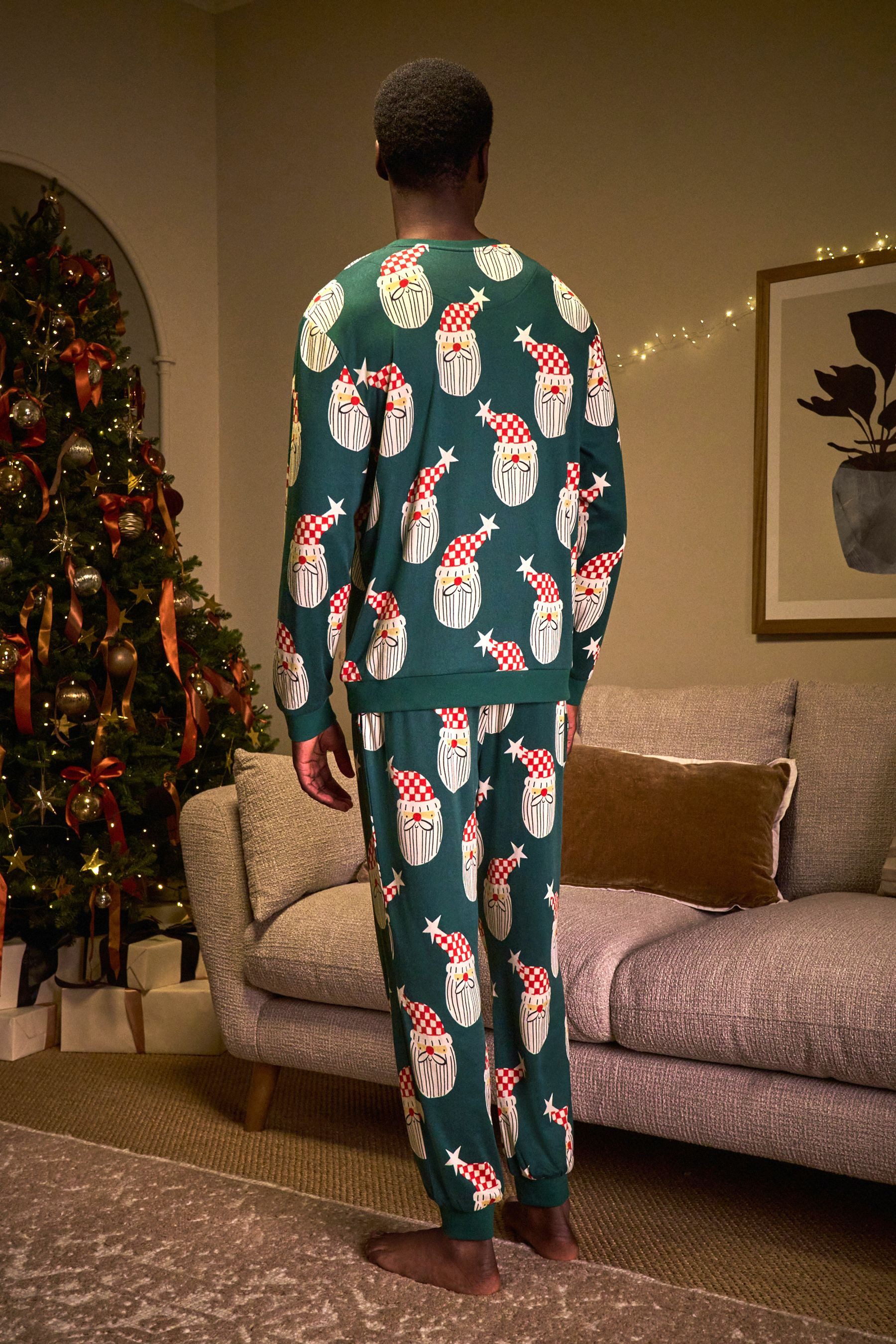 Next Pyjama Familien-Schlafanzug, Weihnachten (2 tlg) günstig online kaufen