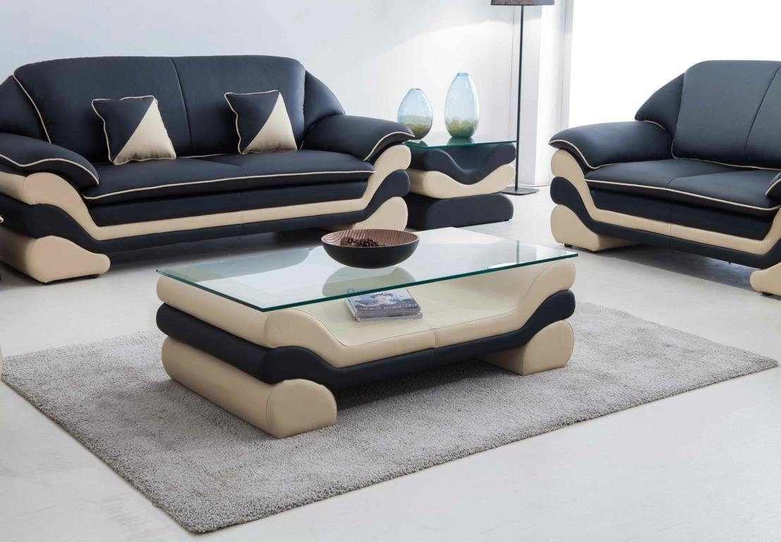 JVmoebel Europe Sitzer Klassischer 3er, Sofa Sofas in Made Designer 3 Leder Couch Couchen