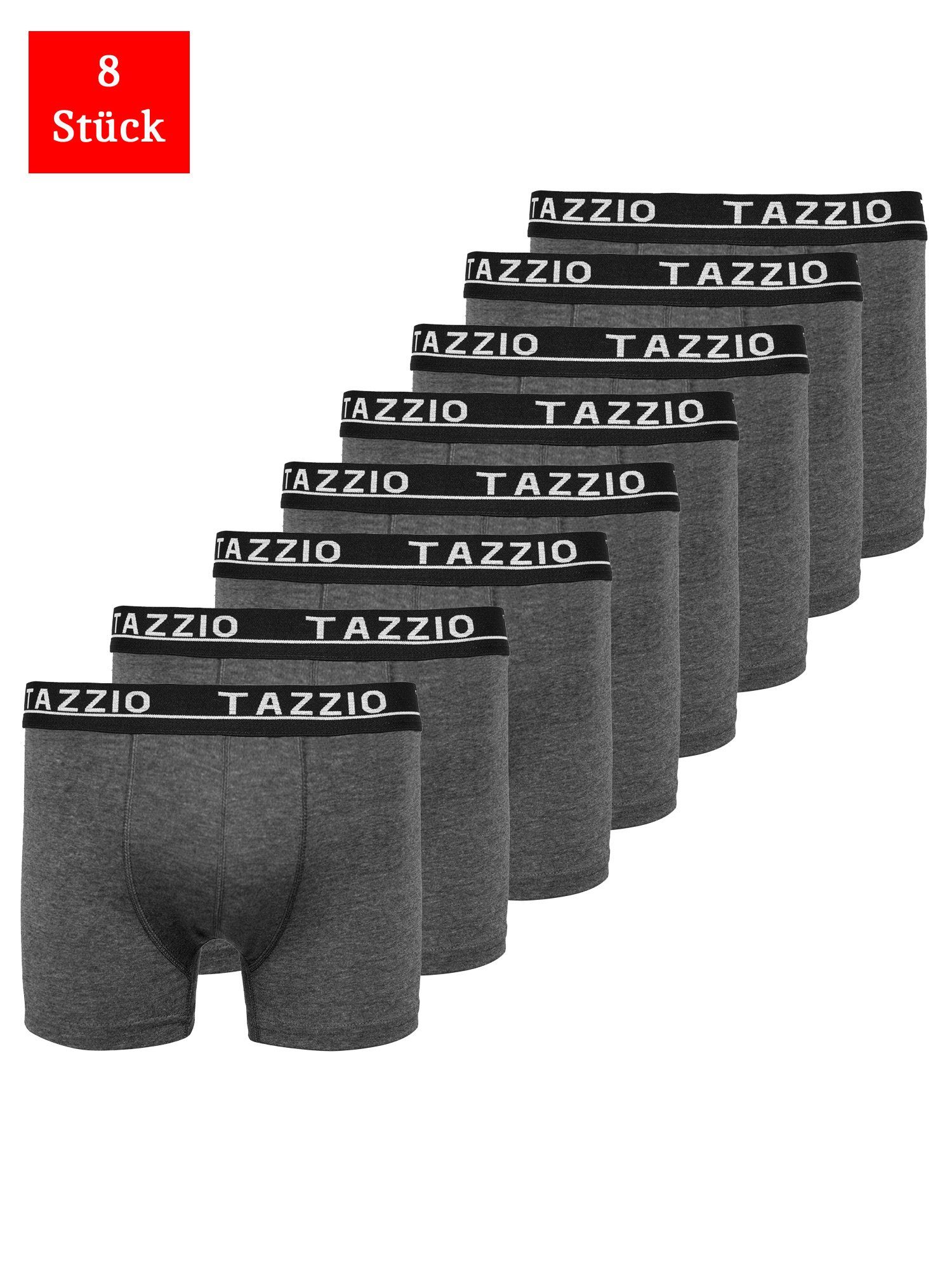 Tazzio Boxershorts 8er SET (Packung, 8-St., 8er-Pack) Unterwäsche Unterhosen Männer Retroshorts