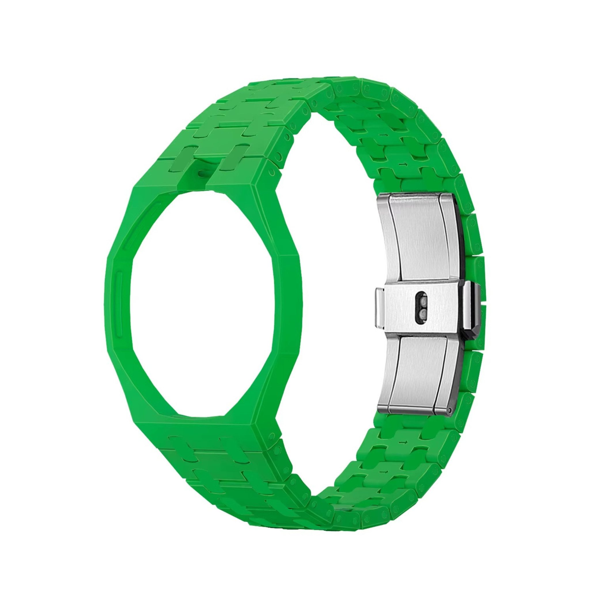 HS.SUPPLY Uhrenarmband Armband passend für RoyalPop Audemars Piguet x Swatch, Armbandlänge anpassbar - Gliederaufbau