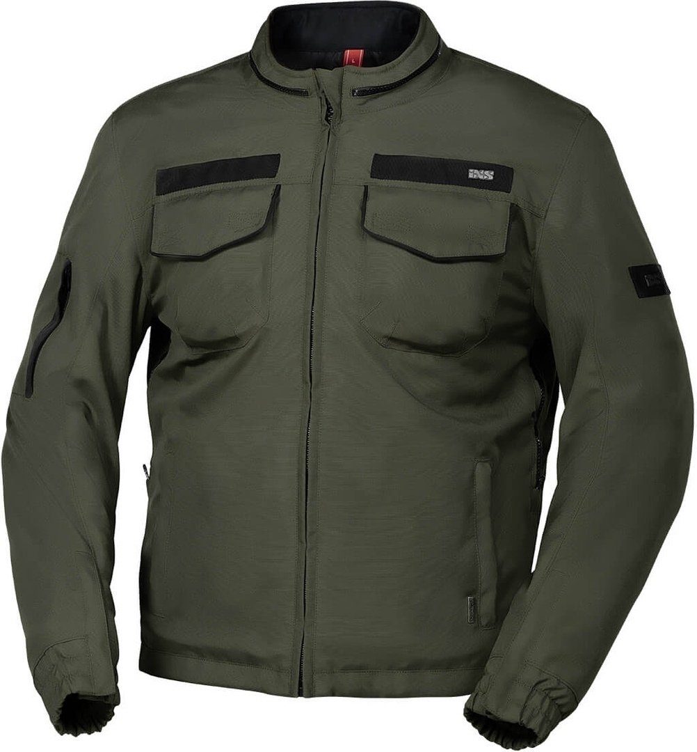 Baldwin-ST IXS Classic Motorradjacke Textilja wasserdichte Olive Motorrad