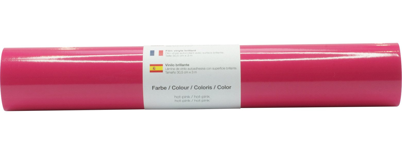 POLI-TAPE Dekorationsfolie Selbstklebende Vinyl Folie Glänzend, 30,5 x 300 cm