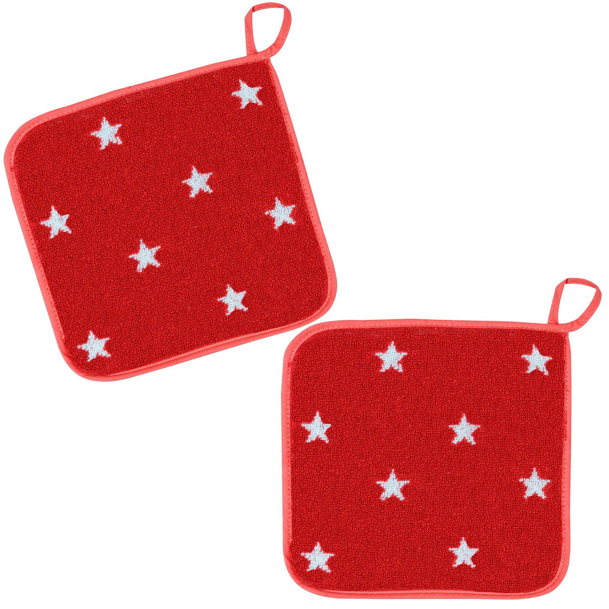 Kracht Topflappen Sternchen, (Set, 2-tlg., 2-teilig), günstig online kaufen