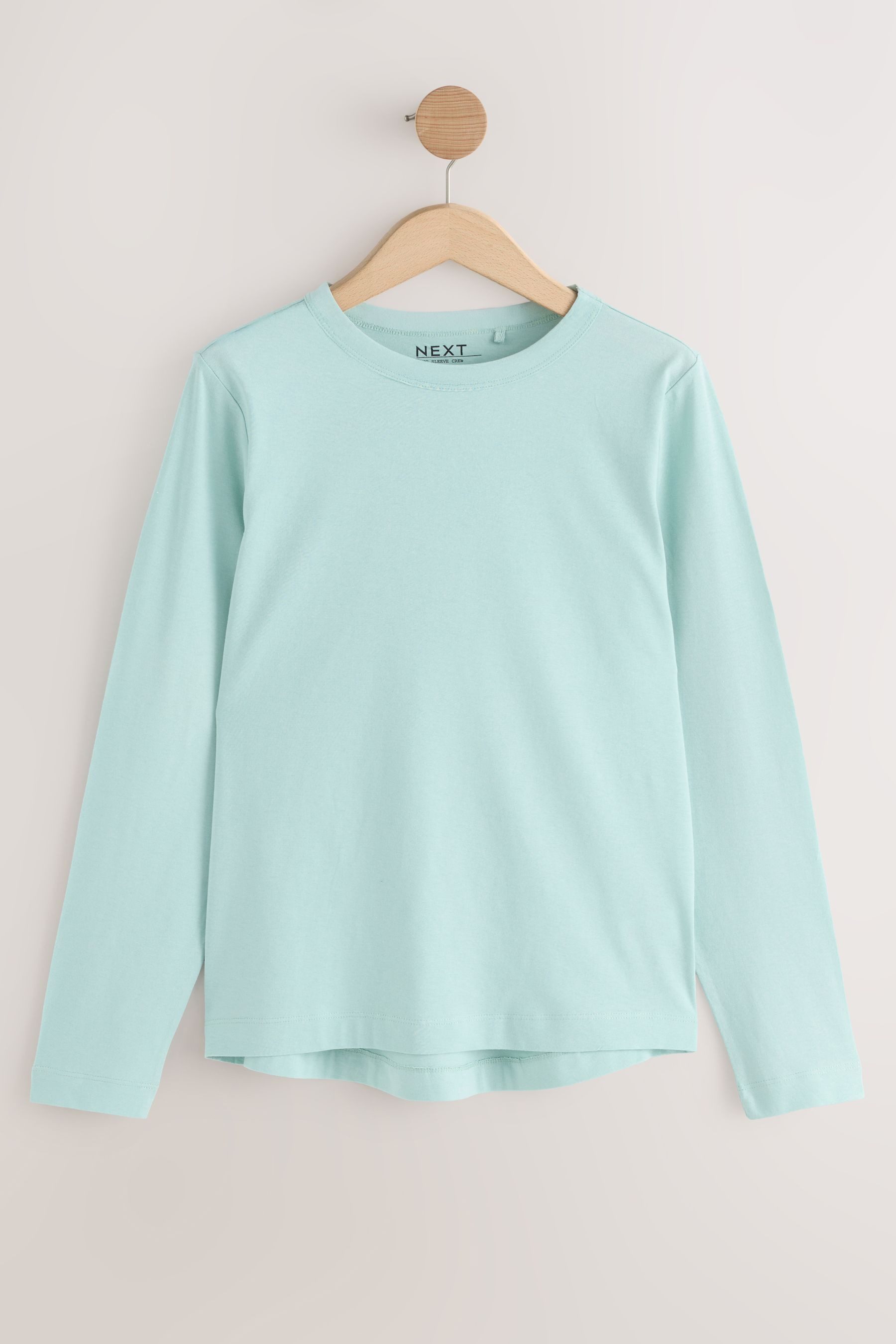 Next Langarmshirt 5er-Pack Langarmshirts mit Rundhalsausschnitt (5-tlg) günstig online kaufen