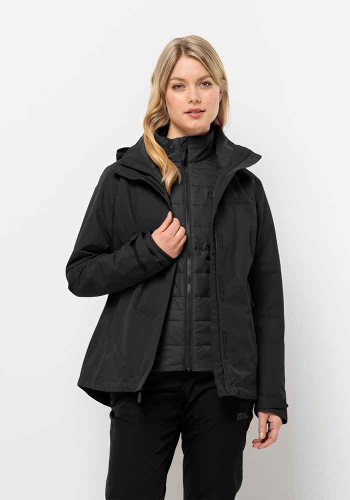 Jack Wolfskin 3-in-1-Funktionsjacke GEISSHORN 3IN1 JKT W (2 teilig)