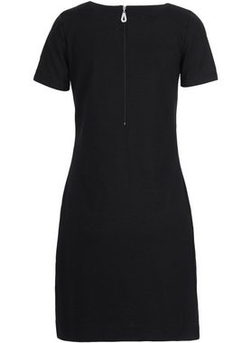 Trigema Jerseykleid TRIGEMA Halbarm Kleid mit Kristallsteinen (1-tlg)