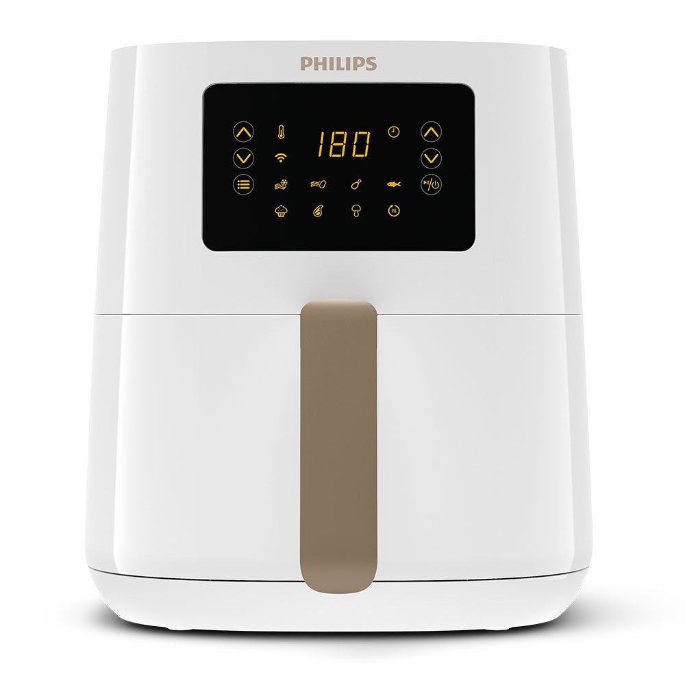 Philips Heißluftfritteuse Heißluftfritteuse Philips AirFryer Compact  Spectre Connected HD9255/30