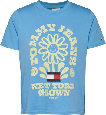 Tommy Jeans T-Shirt TJW REG HOMEGROWN 4 SS mit großflächigem Logodruck