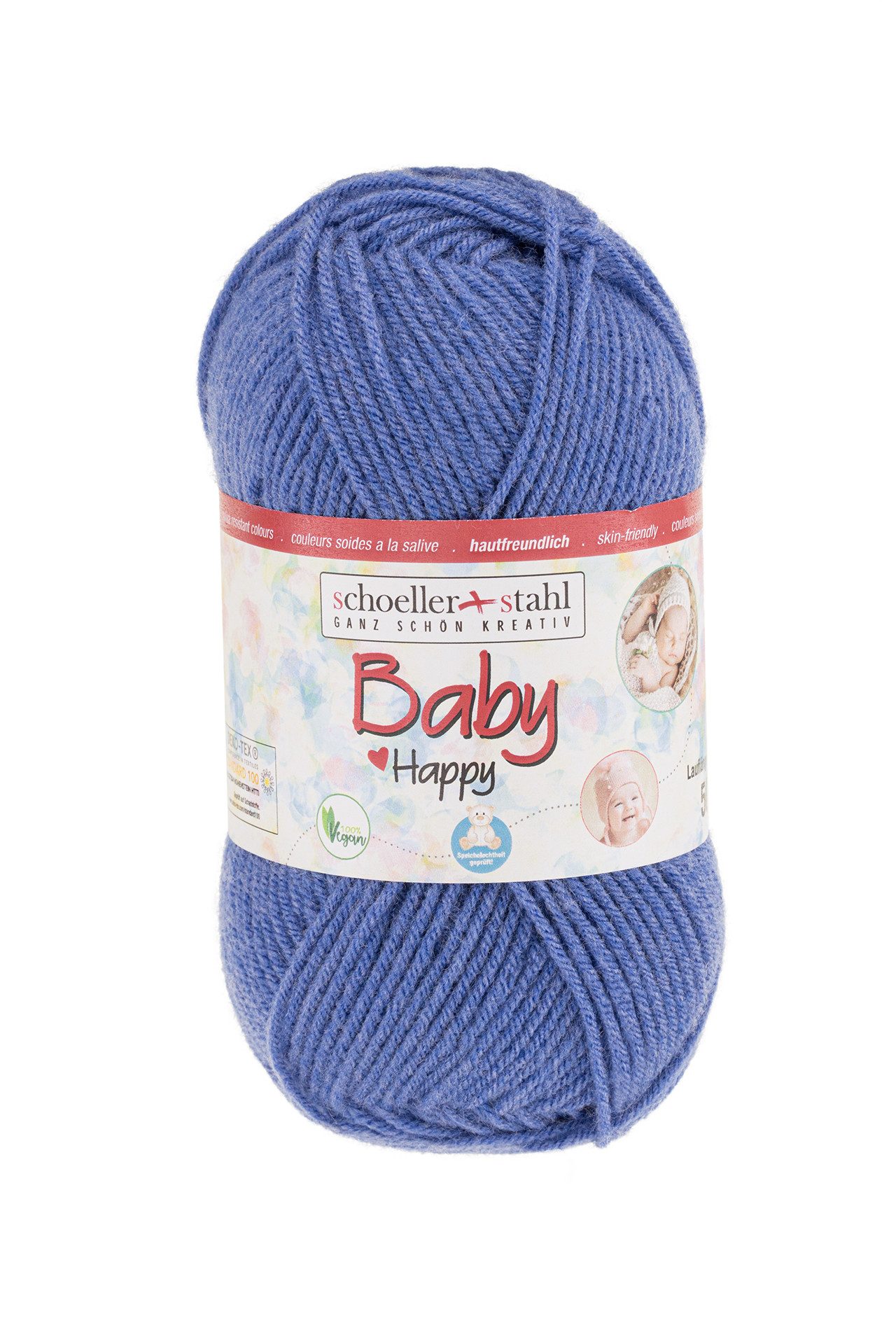 Schoeller + Stahl Baby Happy Häkelwolle, 185 m, weich und pflegeleicht
