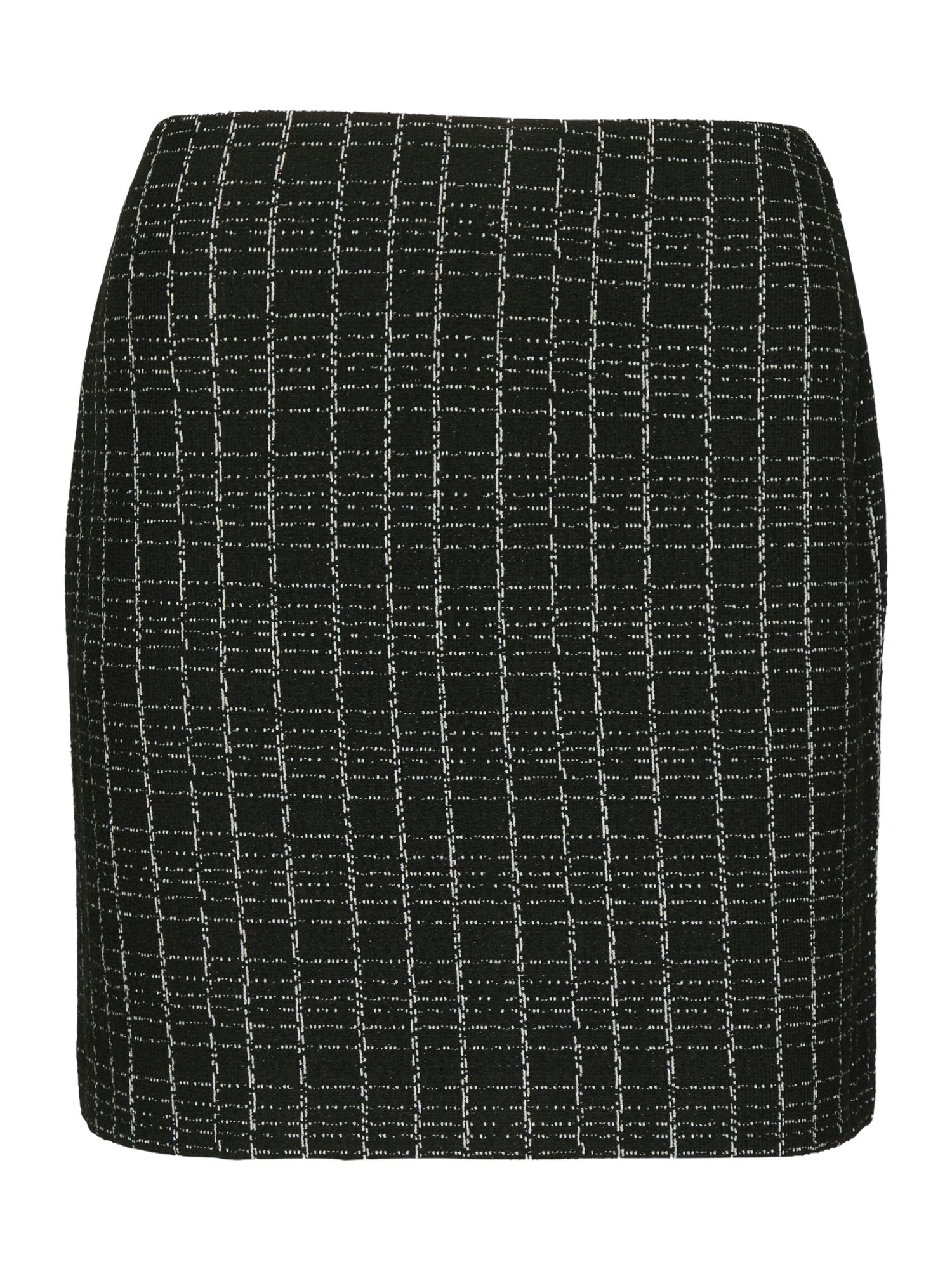 comma Minirock grau,Business,Polyester,Kariert,Regular Fit,Mittel