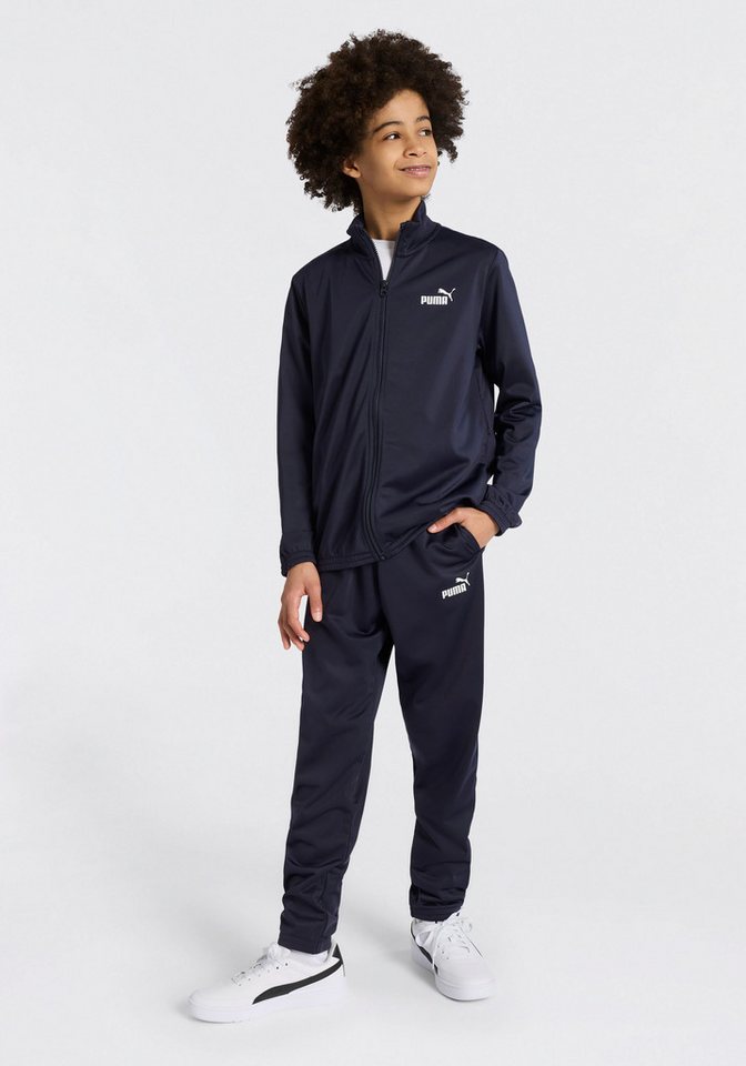 PUMA Trainingsanzug POLY SUIT B (2-tlg), zweiteiliges Set mit Jacke und Hose, für Jugendliche, Regular Fit