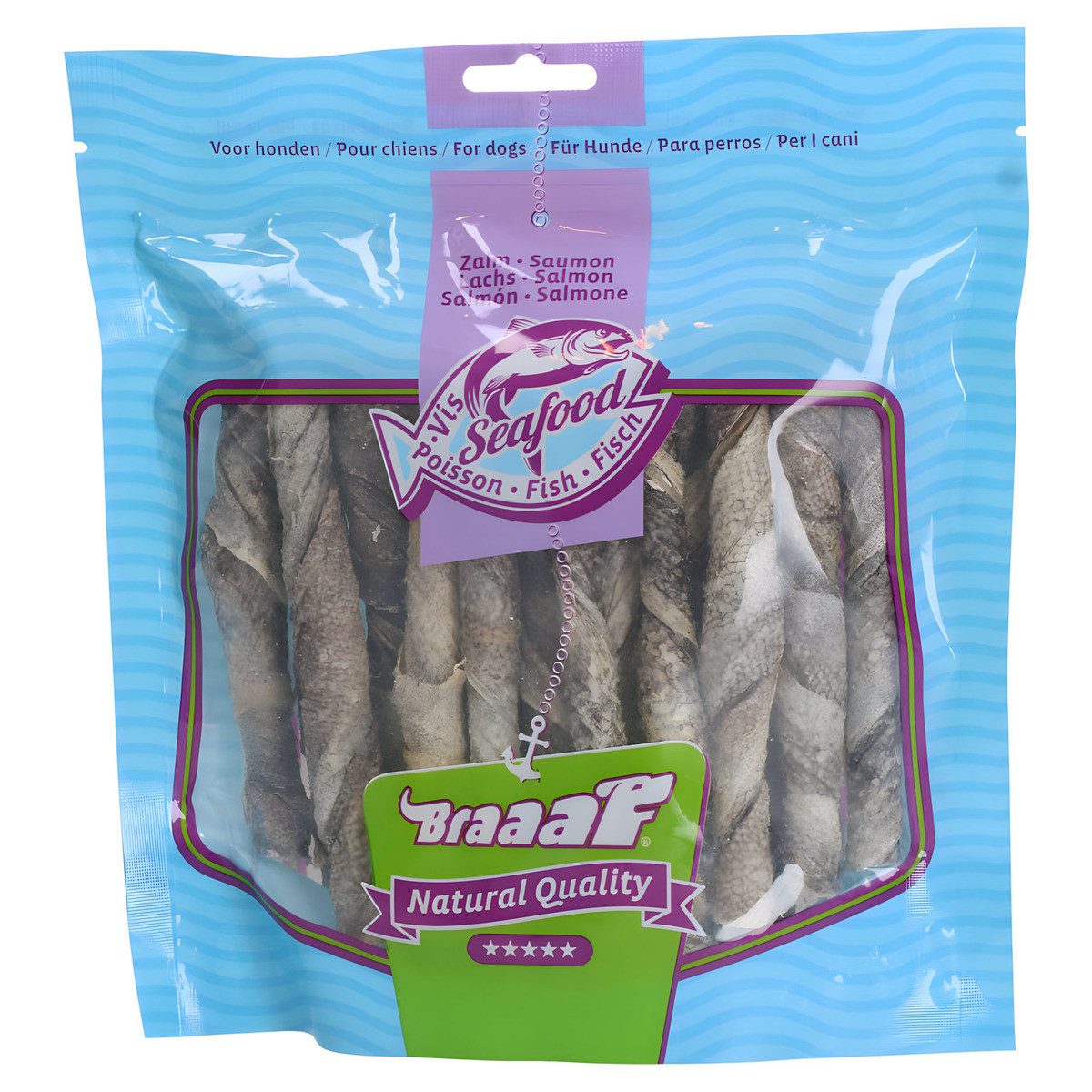 Holland Animal Care Hundesnack Seafood Lachs Roll Sticks 175 g, Snack für: Hund