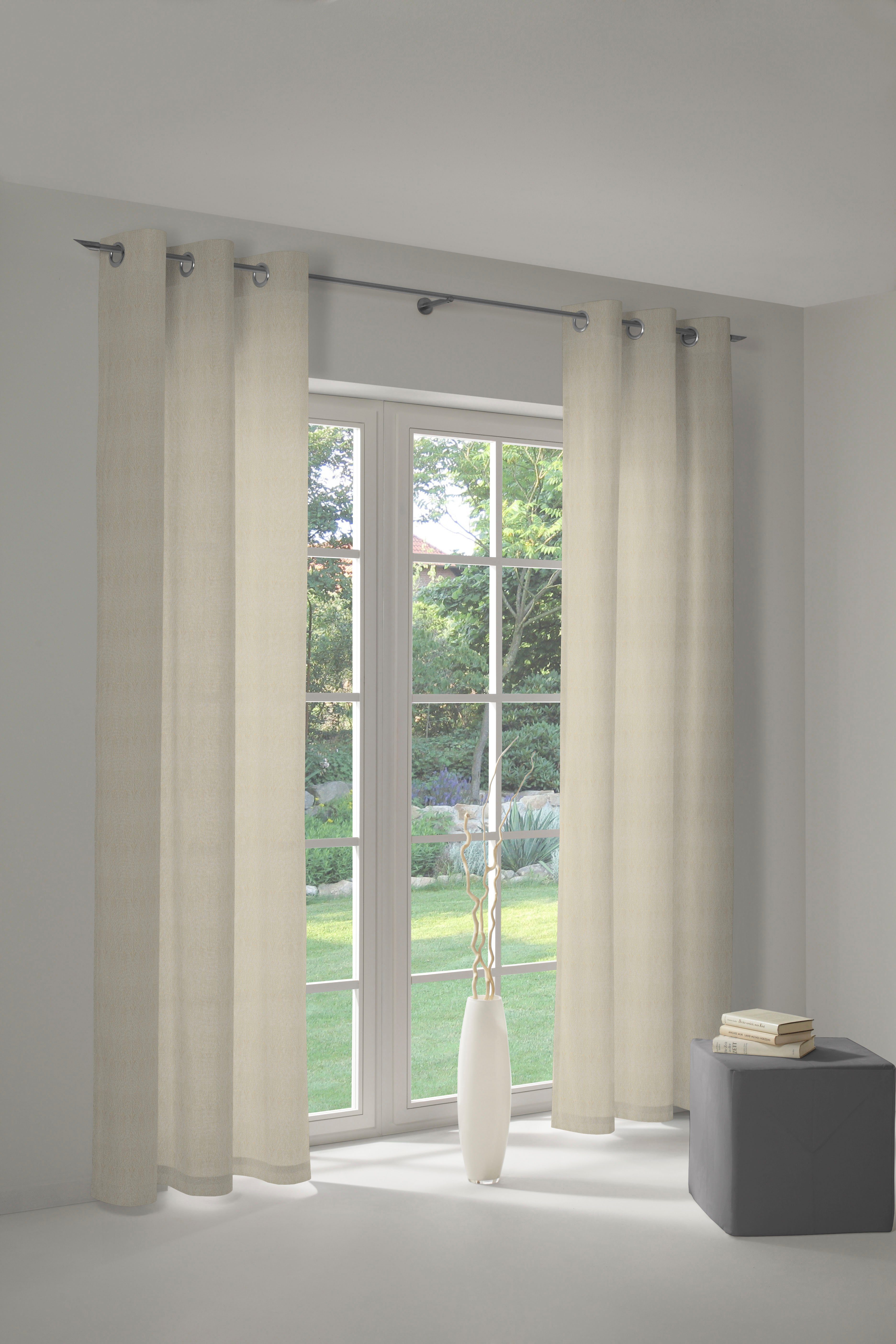 Adam Vorhang Little Parrot (1 St), Ösen, blickdicht, Jacquard, aus 100% Bio-Baumwolle