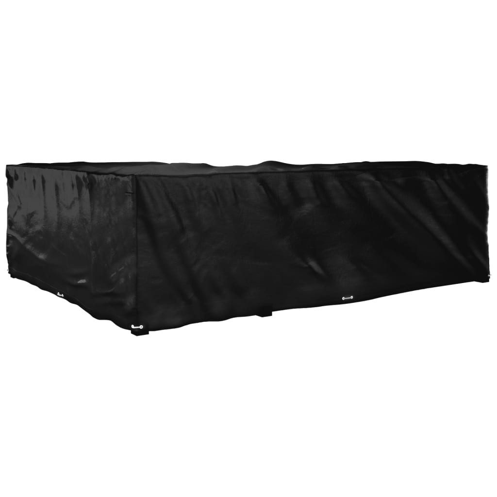 vidaXL Gartenmöbel-Schutzhülle Gartenmöbel-Abdeckung in L-Form 16 Ösen 260x210x80 cm (1-St) – Bild 5 von 5