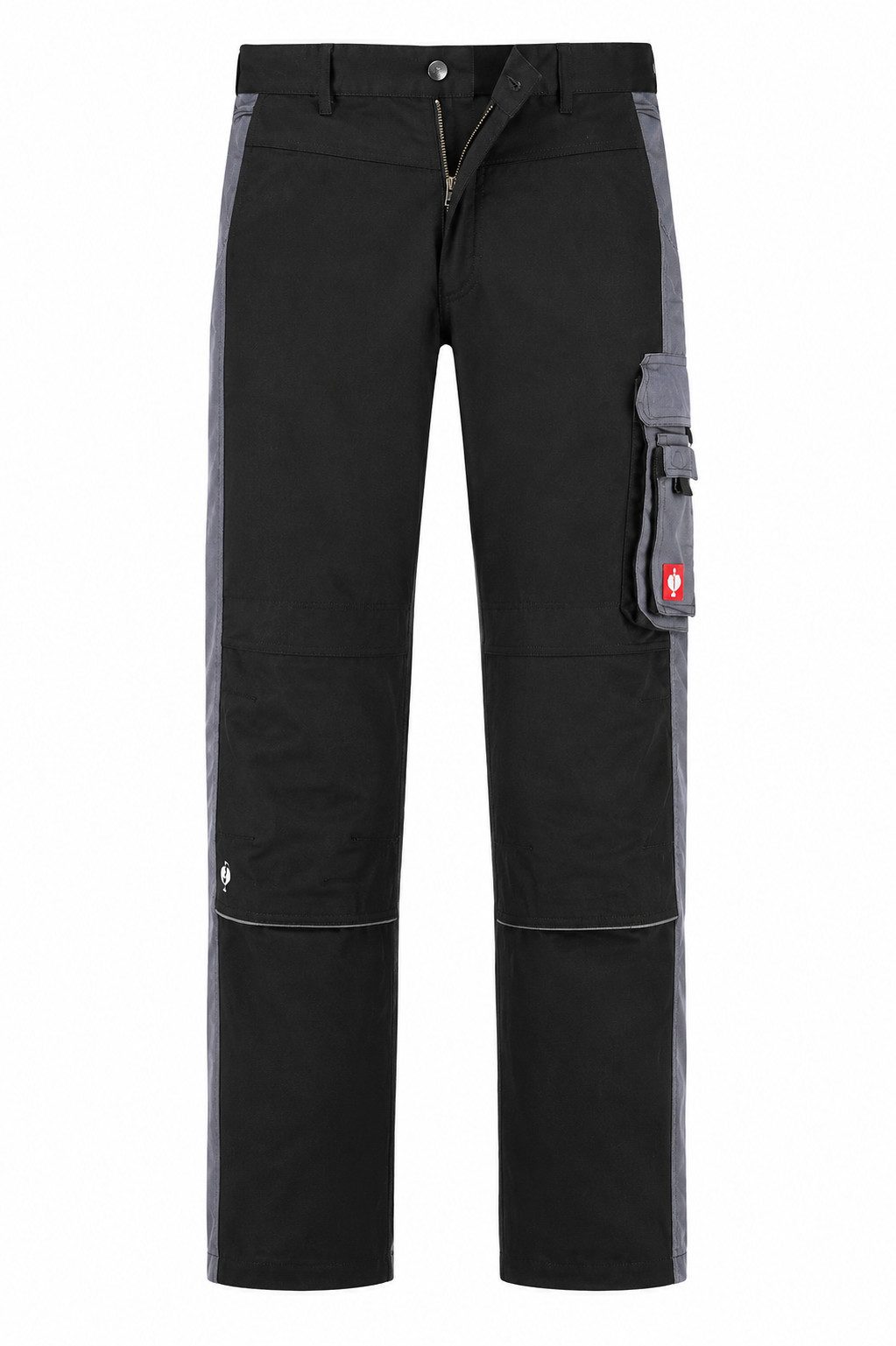 Engelbert Strauss Arbeitsbundhose Strauss Bundhose e.s.active Arbeitshose Flexbelt schwarz/anthrazit seitlich dehnbarer Flexbelt-Bund