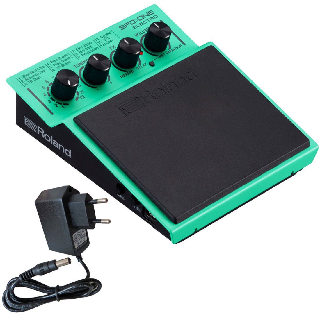 E-Drum Pads Roland SPD One Electro Percussion Pad mit Netzteil