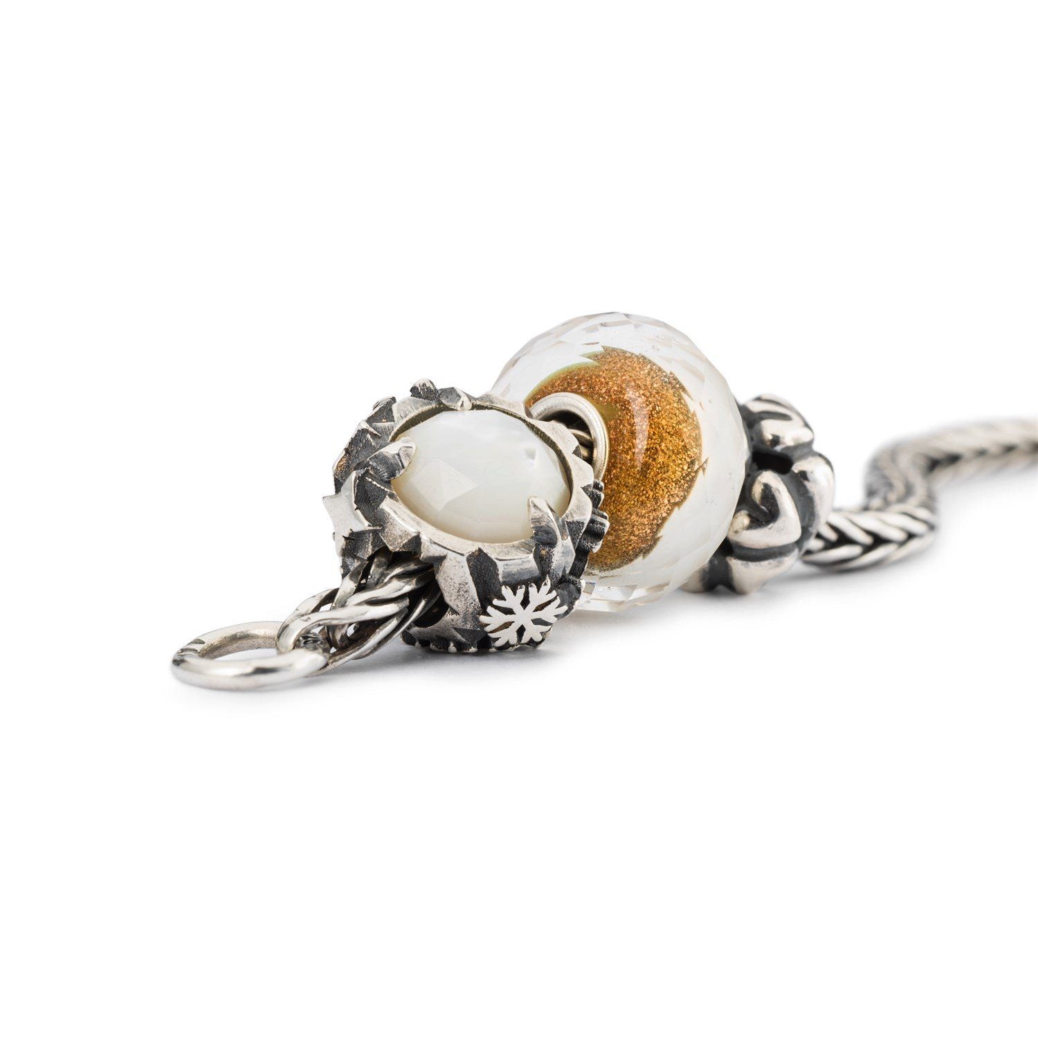 Bead TAGBE-00293 Trollbeads Schneeball,