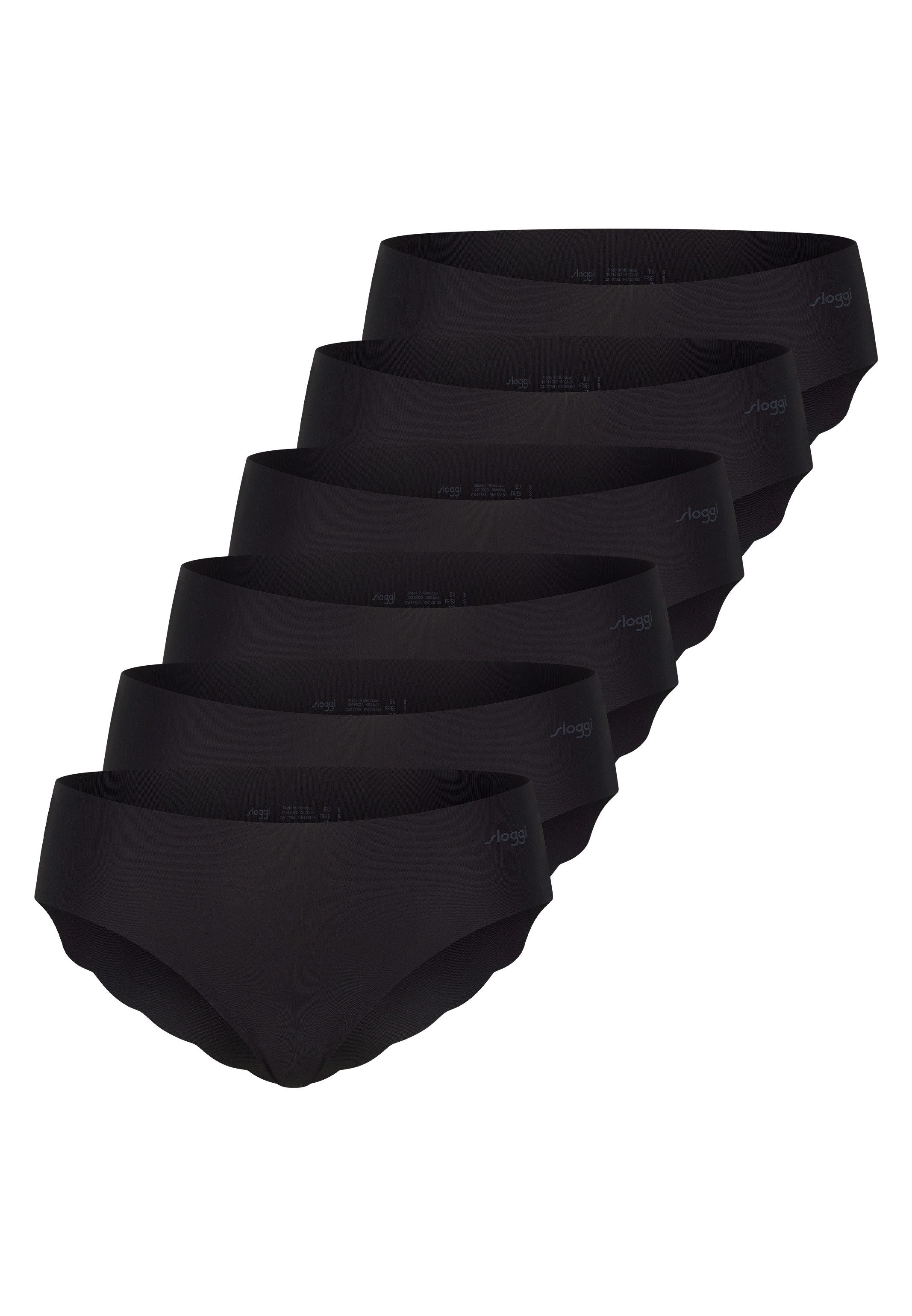 sloggi Hipster 6er Pack ZERO Microfibre 2.0 (Spar-Set, 6-St) Hipster - Naht günstig online kaufen