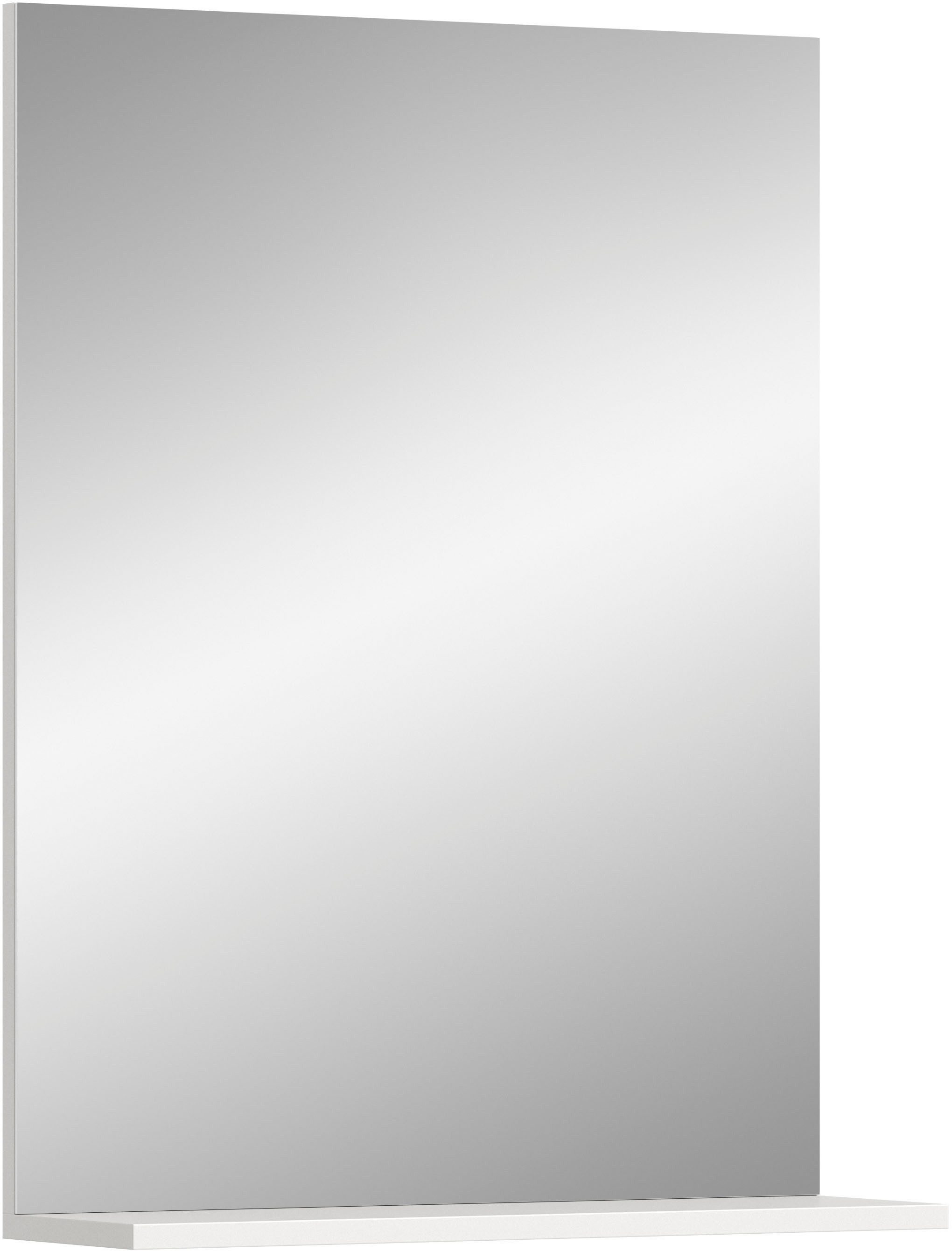 welltime Badspiegel SIENA, Breite 60cm, 1 Ablageboden, hochwertiges Spiegelglas (TOPSELLER), in verschiedenen Farben erhältlich, Badmöbel, Spiegel, Badezimmer