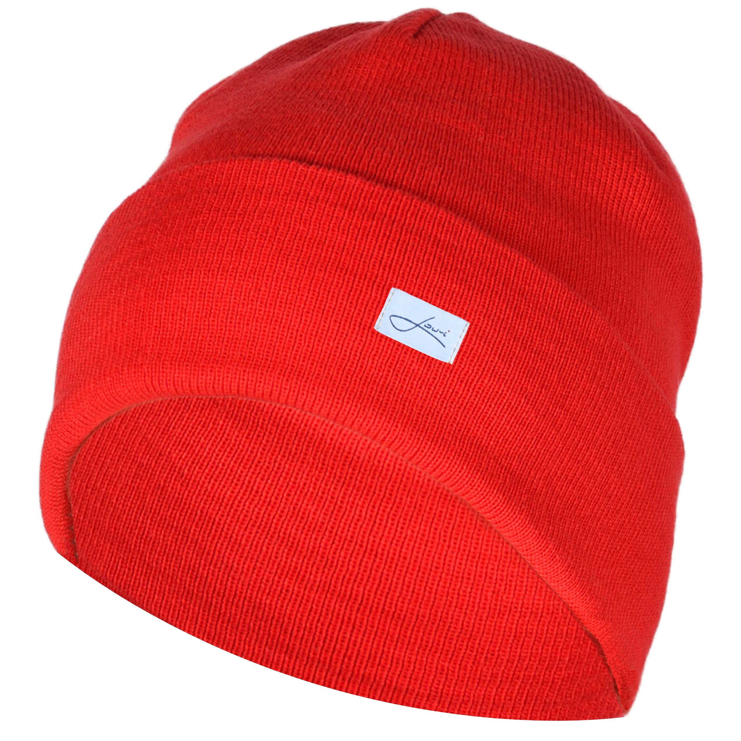 Lou-i Beanie Mütze aus Schurwolle (Merino) Made in Germany