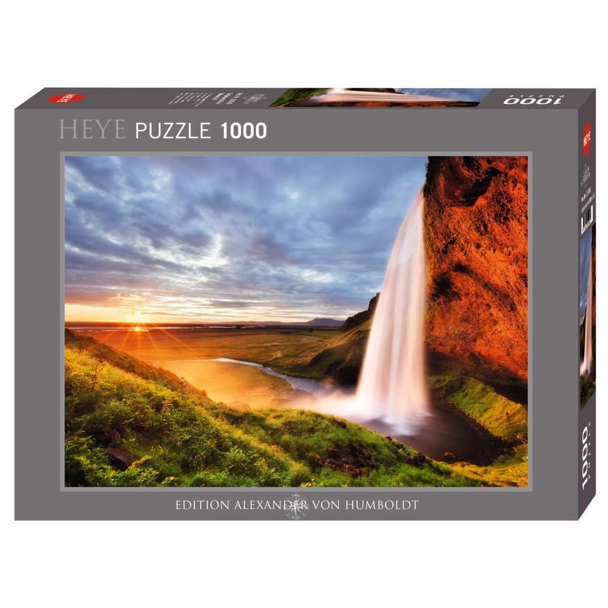 Heless Puzzle HEYE Puzzle Standard Wasserfall 1000 Teile, Puzzleteile