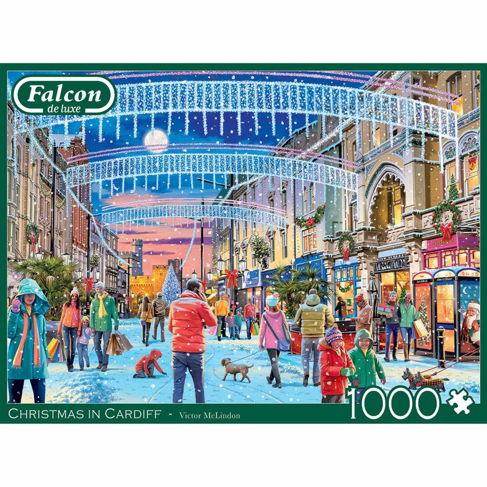 Christmas Falcon Puzzle Teile, 1000 is Cardiff Spiele 1000 Puzzleteile Jumbo