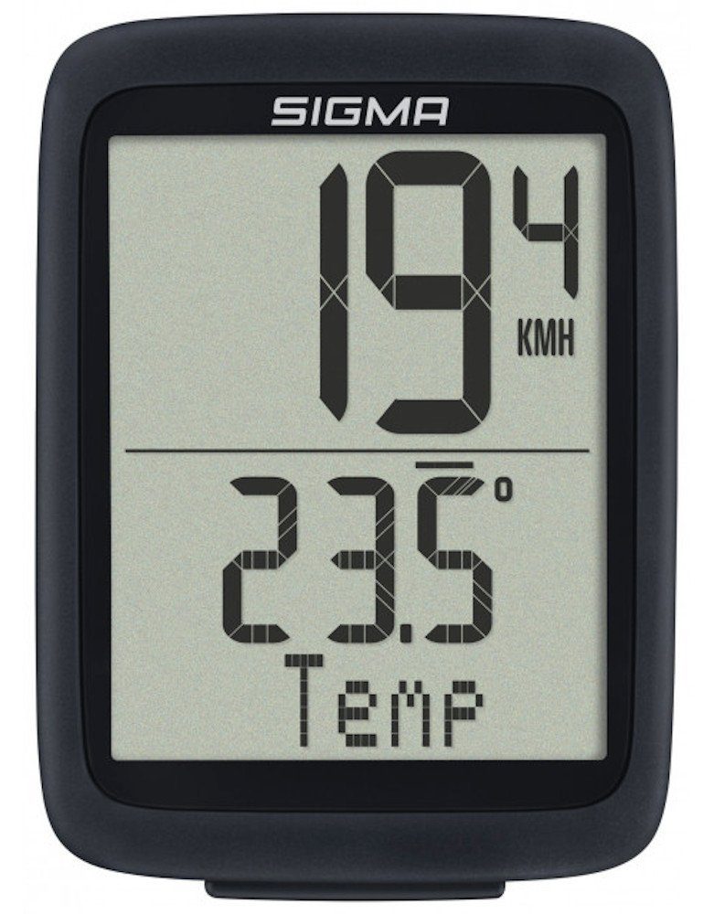 SIGMA SPORT Fahrradcomputer Funk-Tacho kabellos BC 10.0 WL 10211 ATS codierter Funk