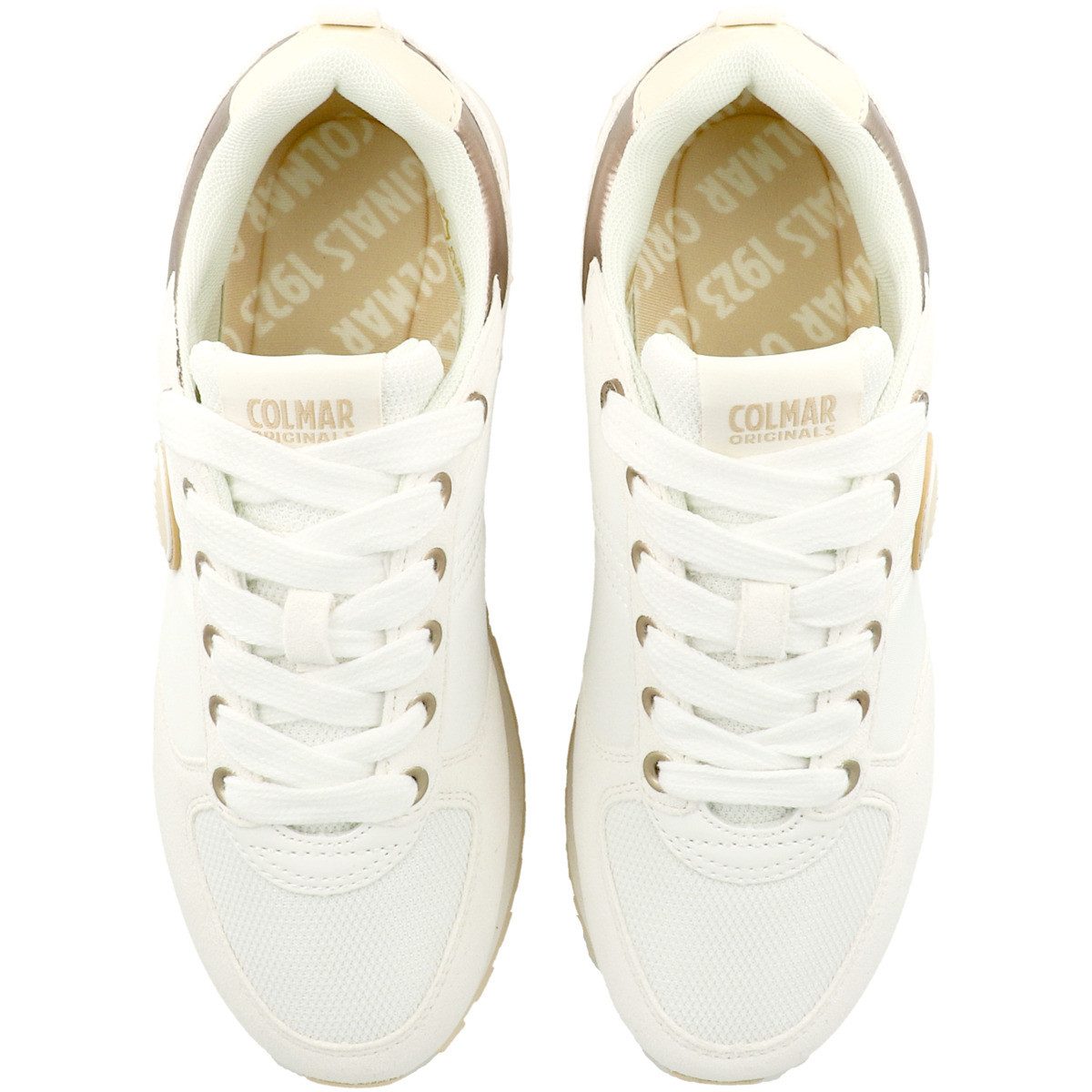 Colmar Travis Authentic Damen Sneaker Turnschuhe, Sportschuhe, Freizeitschuhe, Halbschuhe, Schnürschuhe