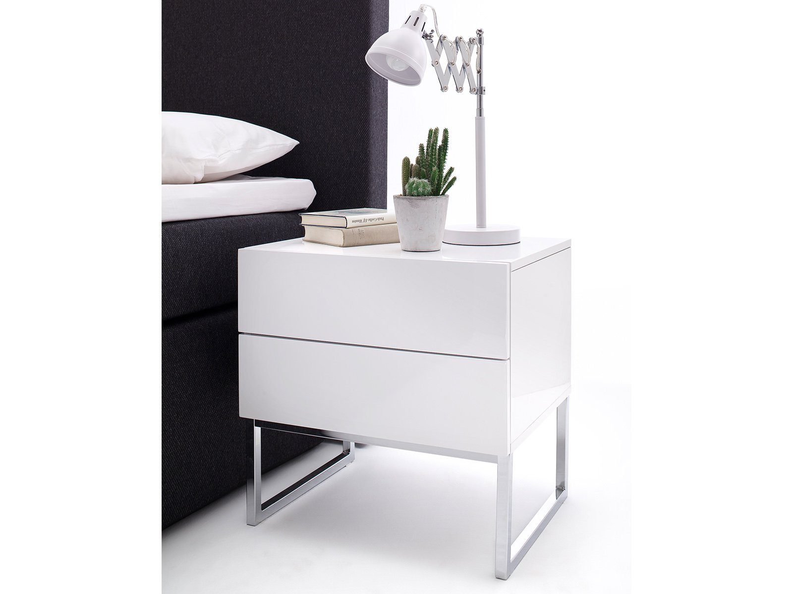 möbelando Nachtkonsole Newark, 50 x 50 x 40 cm (B/H/T) günstig online kaufen