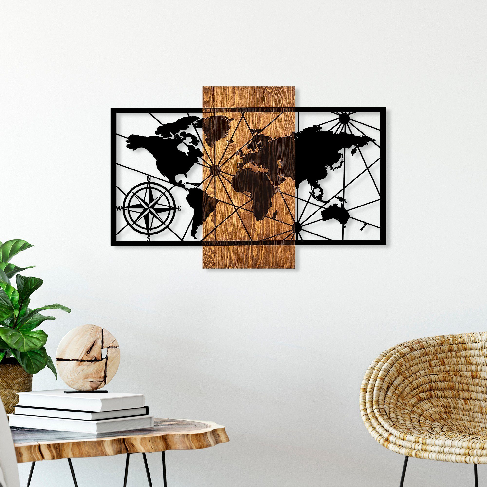 Wallity Wanddekoobjekt 100% WOODEN günstig online kaufen