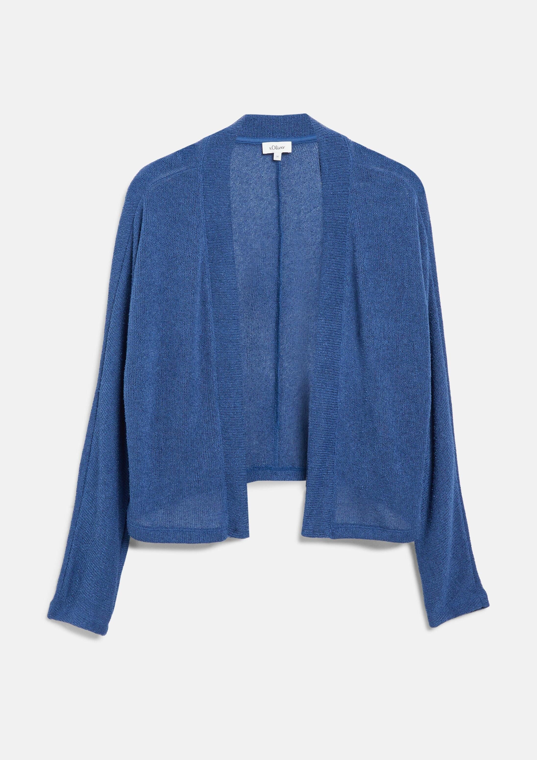 s.Oliver Cardigan Indoor-Jacke Leichter Strickcardigan