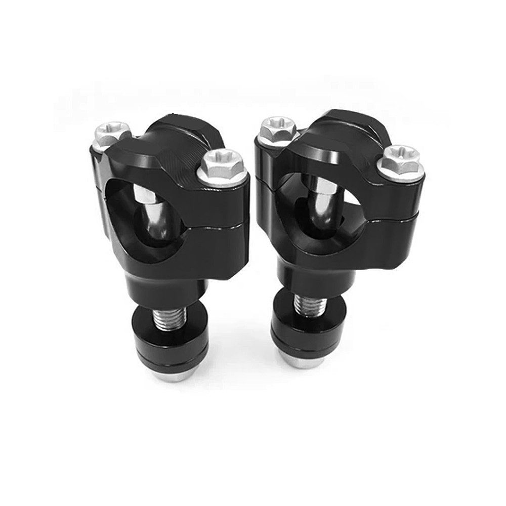 Tourtecs Lenkervorbau Lenkererhöhung für 28mm Lenker Riser 15 mm # MC1 Alu schwarz