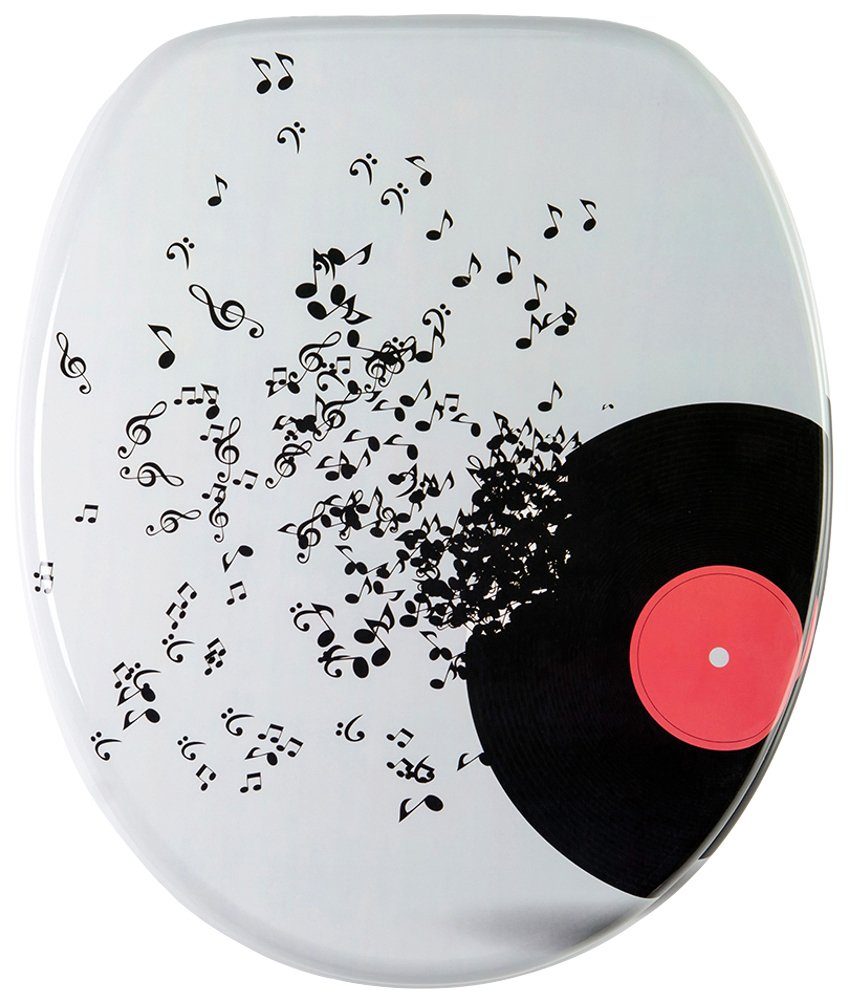 Sanilo WC-Sitz Play Music, mit Absenkautomatik