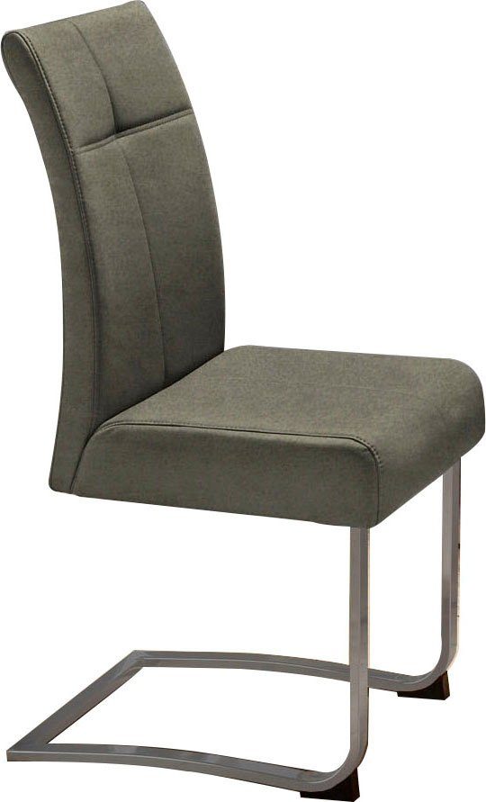 OTTO home Freischwinger Rab (Set, 2 St), Bezug in verschiedenen Qualitäten, maximale Belastbarkeit 120 kg