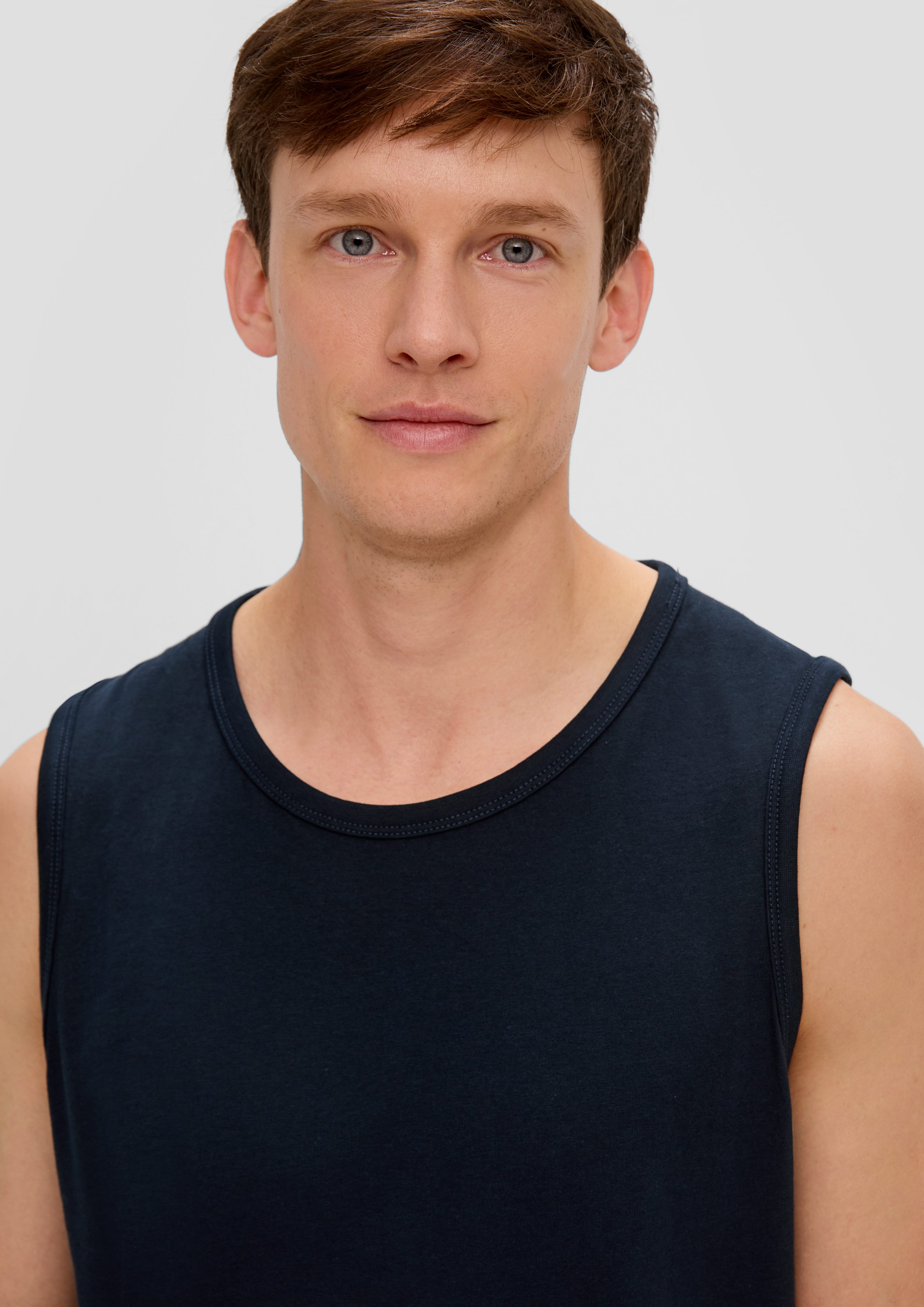 s.Oliver Kurzarmshirt Tanktop im 2er-Pack günstig online kaufen