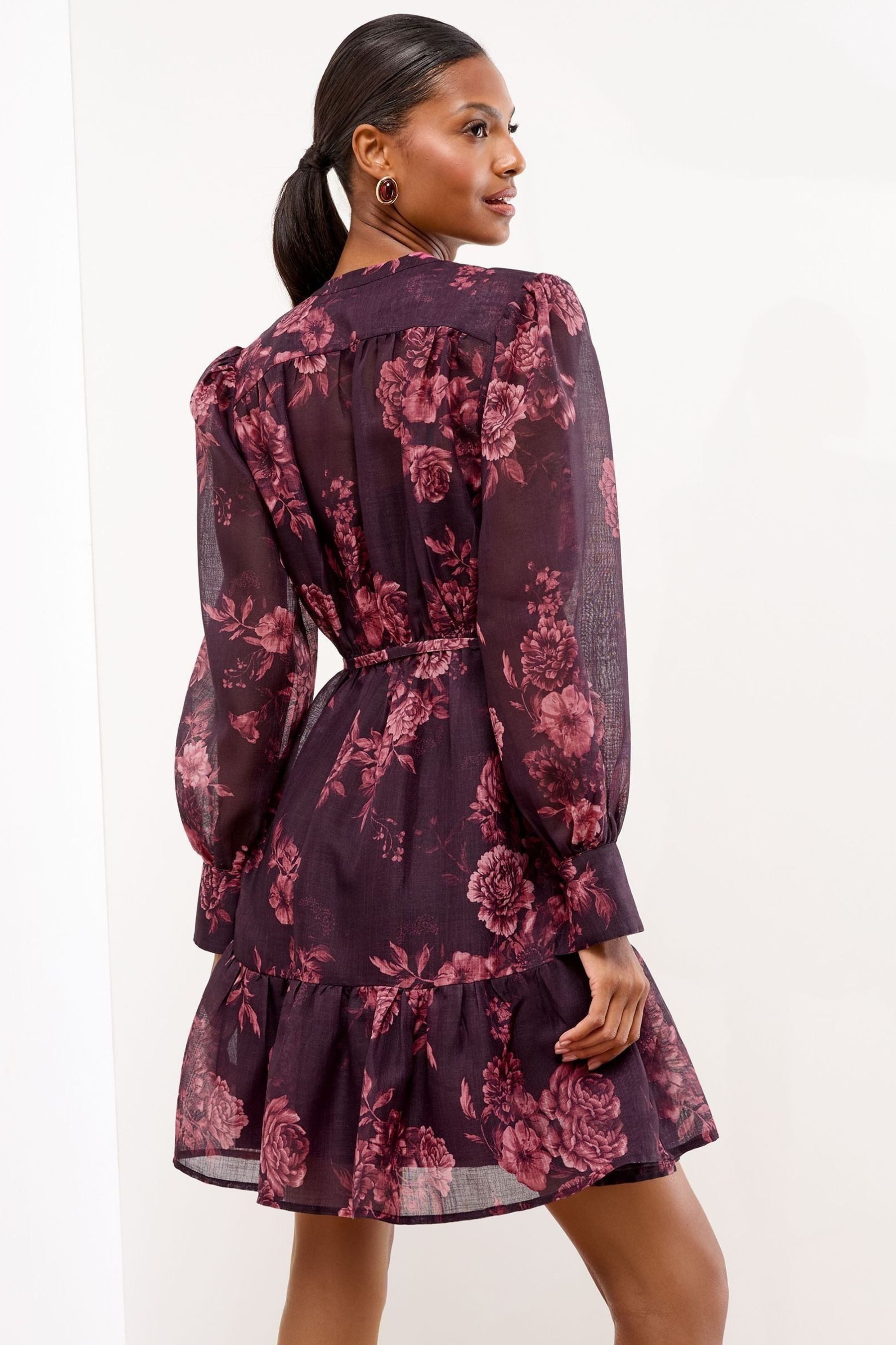 LIPSY Minikleid Lipsy Gewebtes Mini-Hemdkleid, Regular (1-tlg)